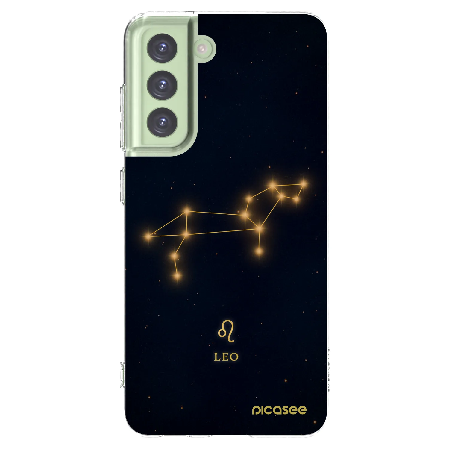 Picasee διαφανής θήκη σιλικόνης Samsung Galaxy S21 FE 5G - LEO