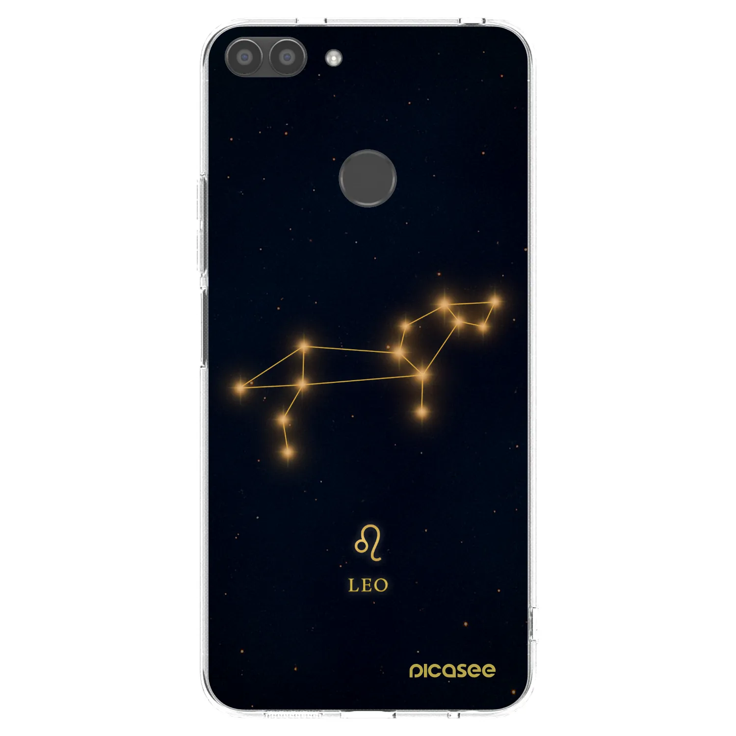 Picasee διαφανής θήκη σιλικόνης Huawei P Smart - LEO