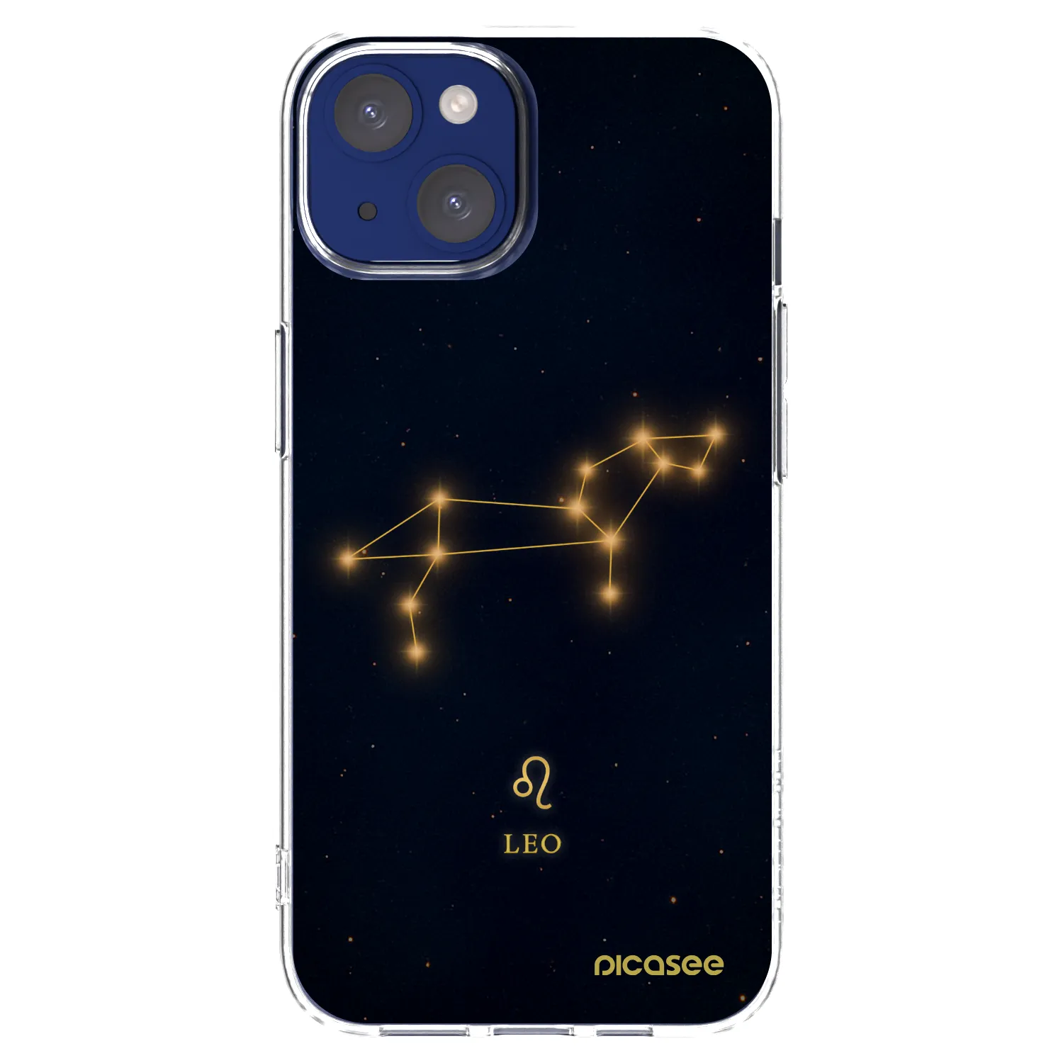 Picasee διαφανής θήκη σιλικόνης Apple iPhone 14 - LEO