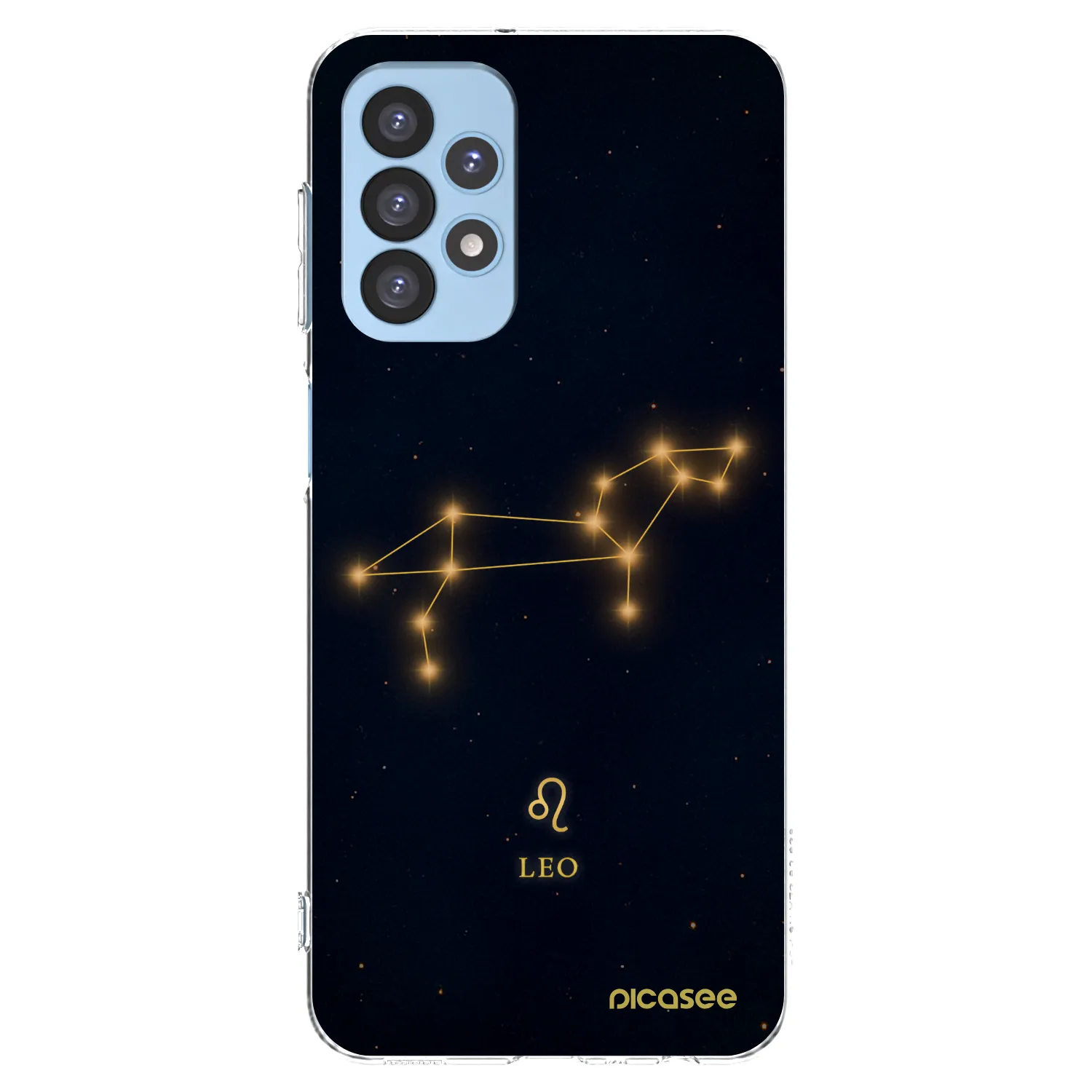 Picasee διαφανής θήκη σιλικόνης Samsung Galaxy A23 A235F 4G - LEO