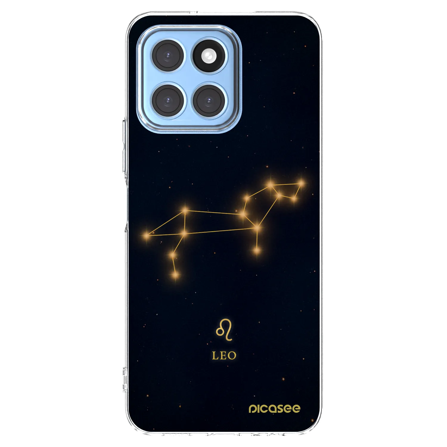 Picasee διαφανής θήκη σιλικόνης Honor X8 5G - LEO