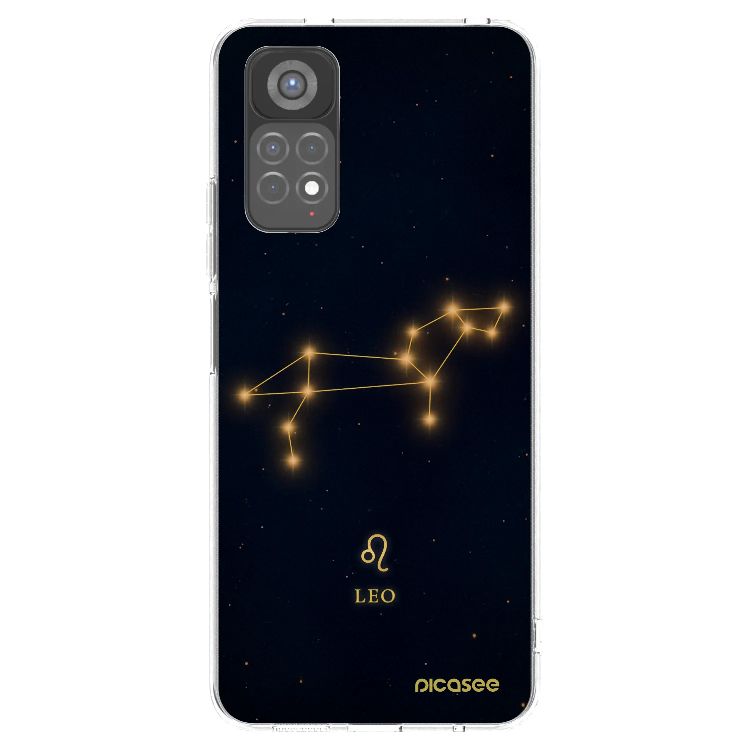 Picasee διαφανής θήκη σιλικόνης Xiaomi Redmi Note 11S 5G - LEO
