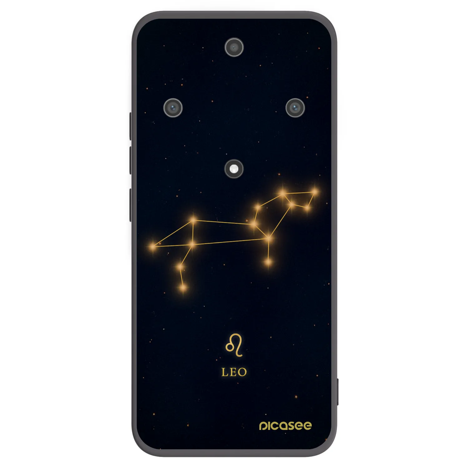 Picasee Μαύρη θήκη σιλικόνης για Honor Magic5 Lite 5G - LEO