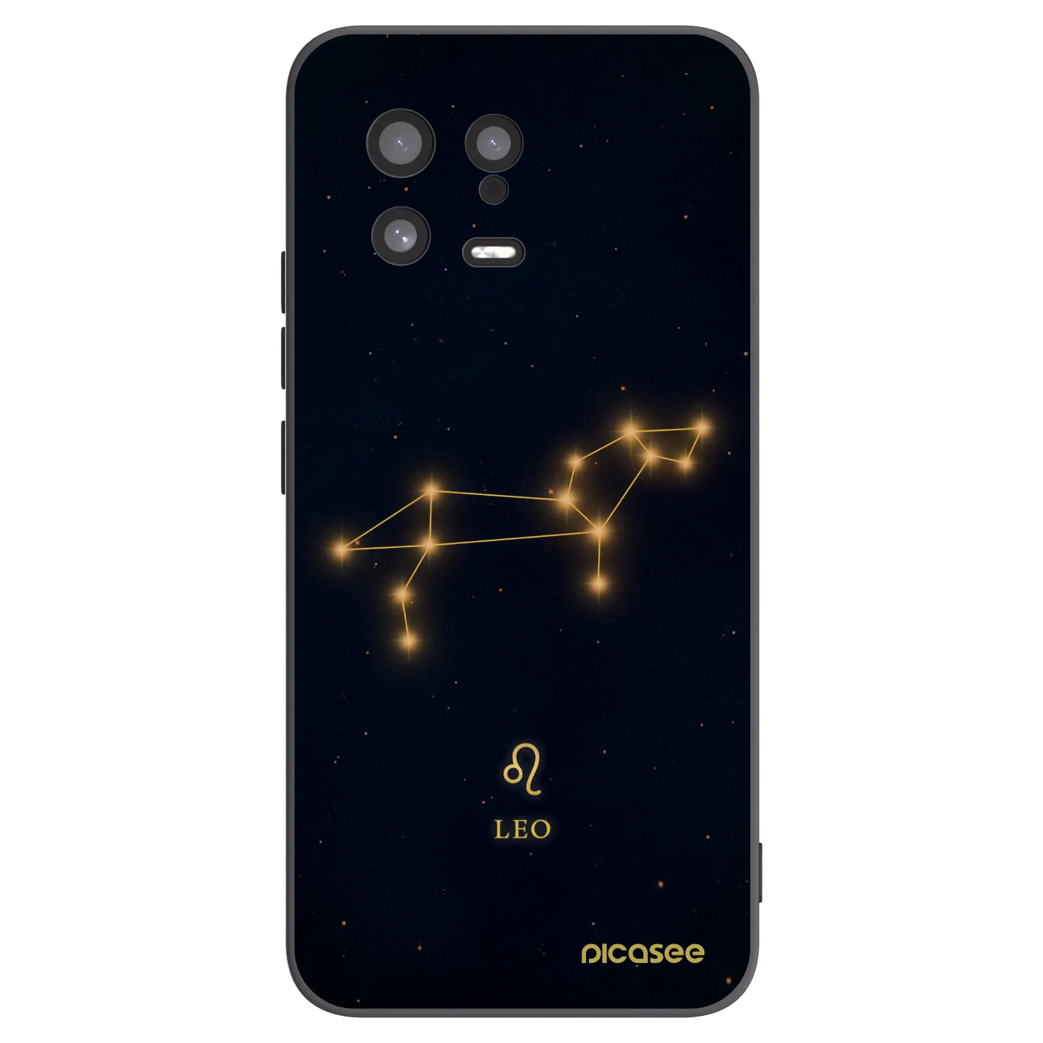 Picasee Μαύρη θήκη σιλικόνης για Xiaomi 13 - LEO