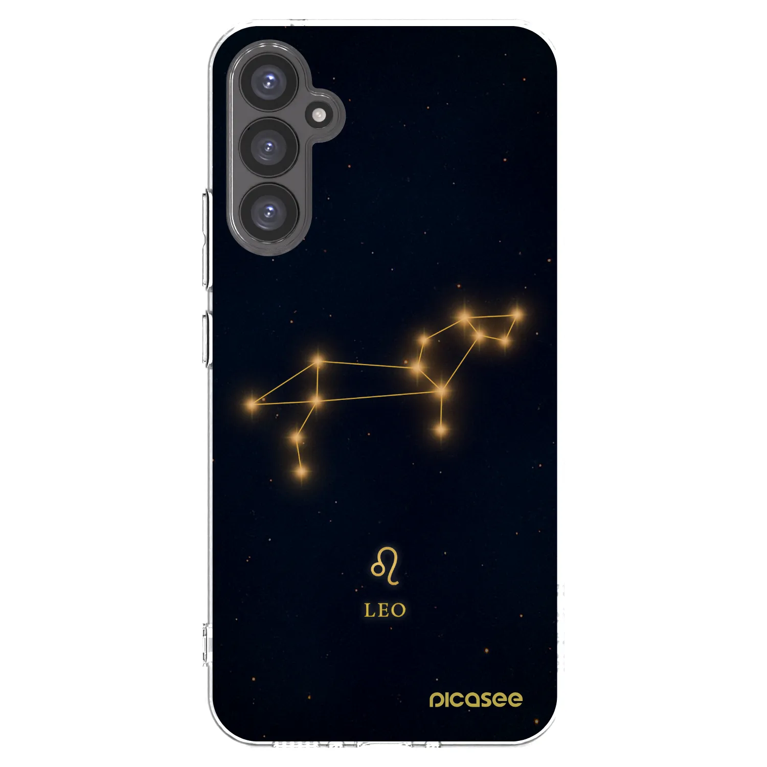 Picasee διαφανής θήκη σιλικόνης Samsung Galaxy A34 5G A346B - LEO