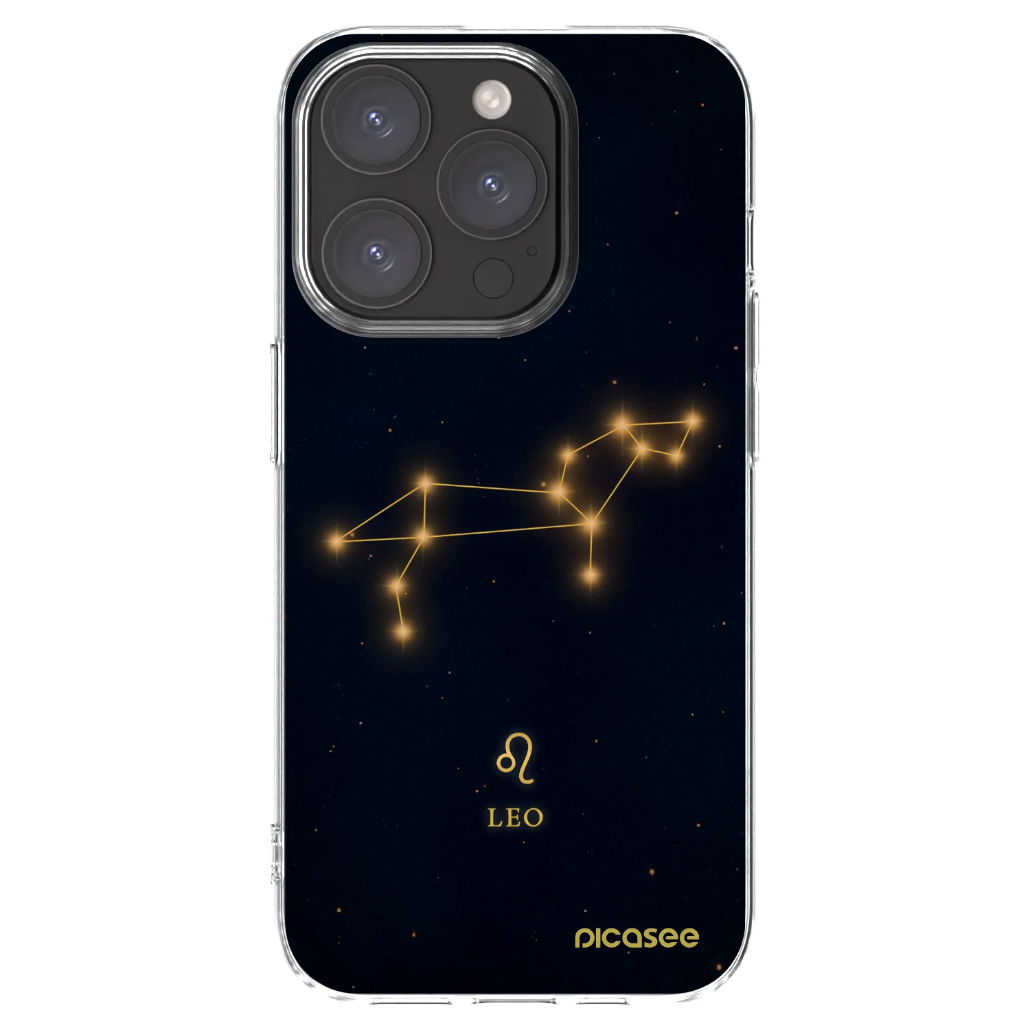 Picasee διαφανής θήκη σιλικόνης Apple iPhone 15 Pro - LEO
