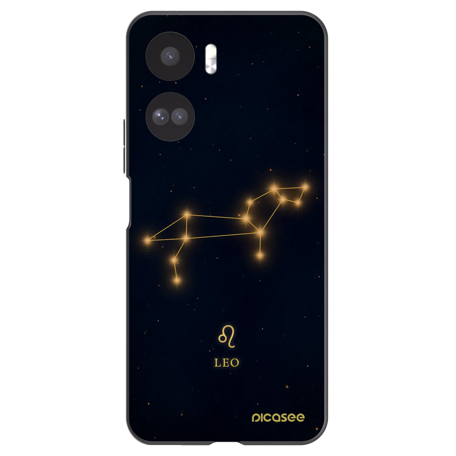 Picasee Μαύρη θήκη σιλικόνης για Honor 90 Lite 5G - LEO