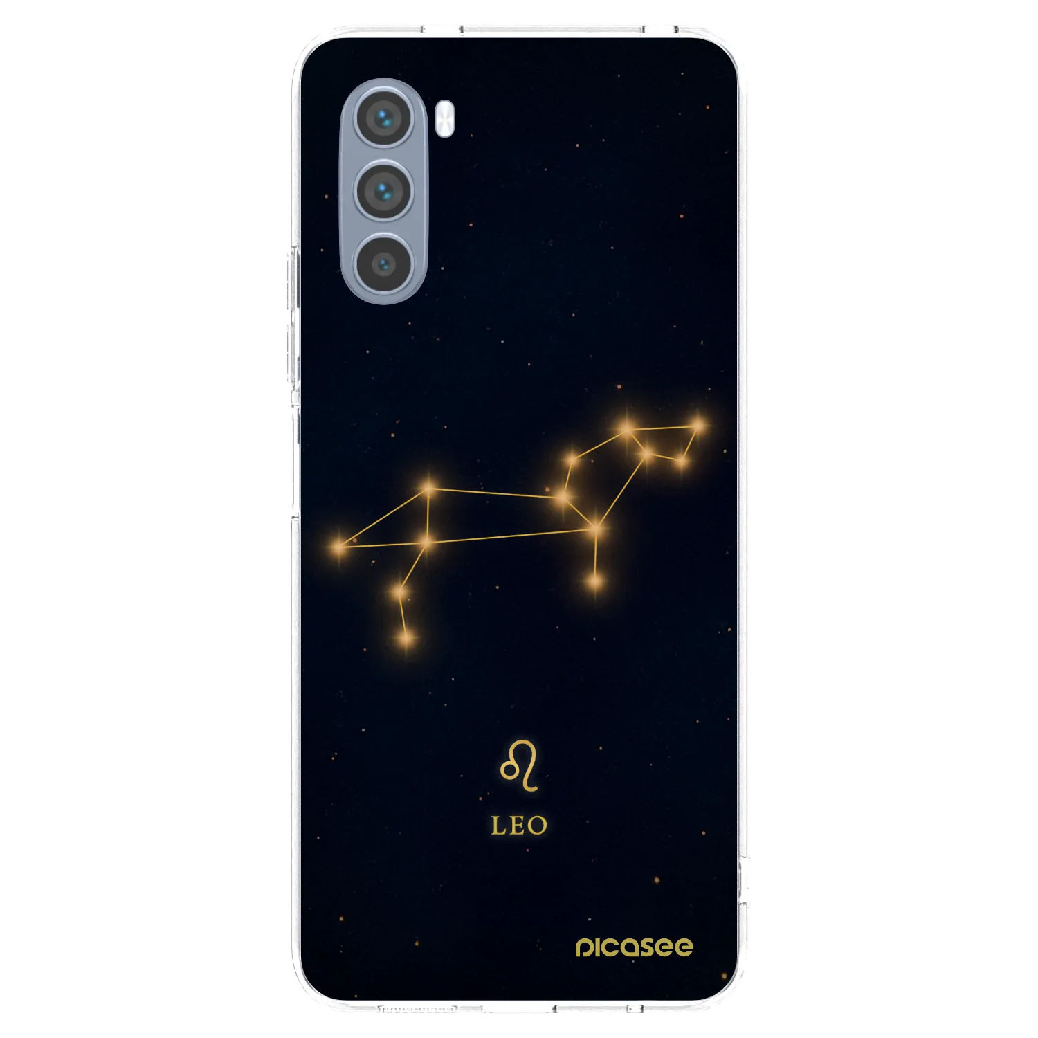 Picasee διαφανής θήκη σιλικόνης Motorola Moto G62 - LEO