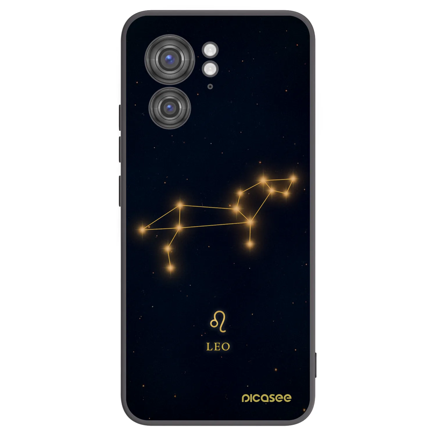 Picasee Μαύρη θήκη σιλικόνης για Motorola Edge 40 - LEO