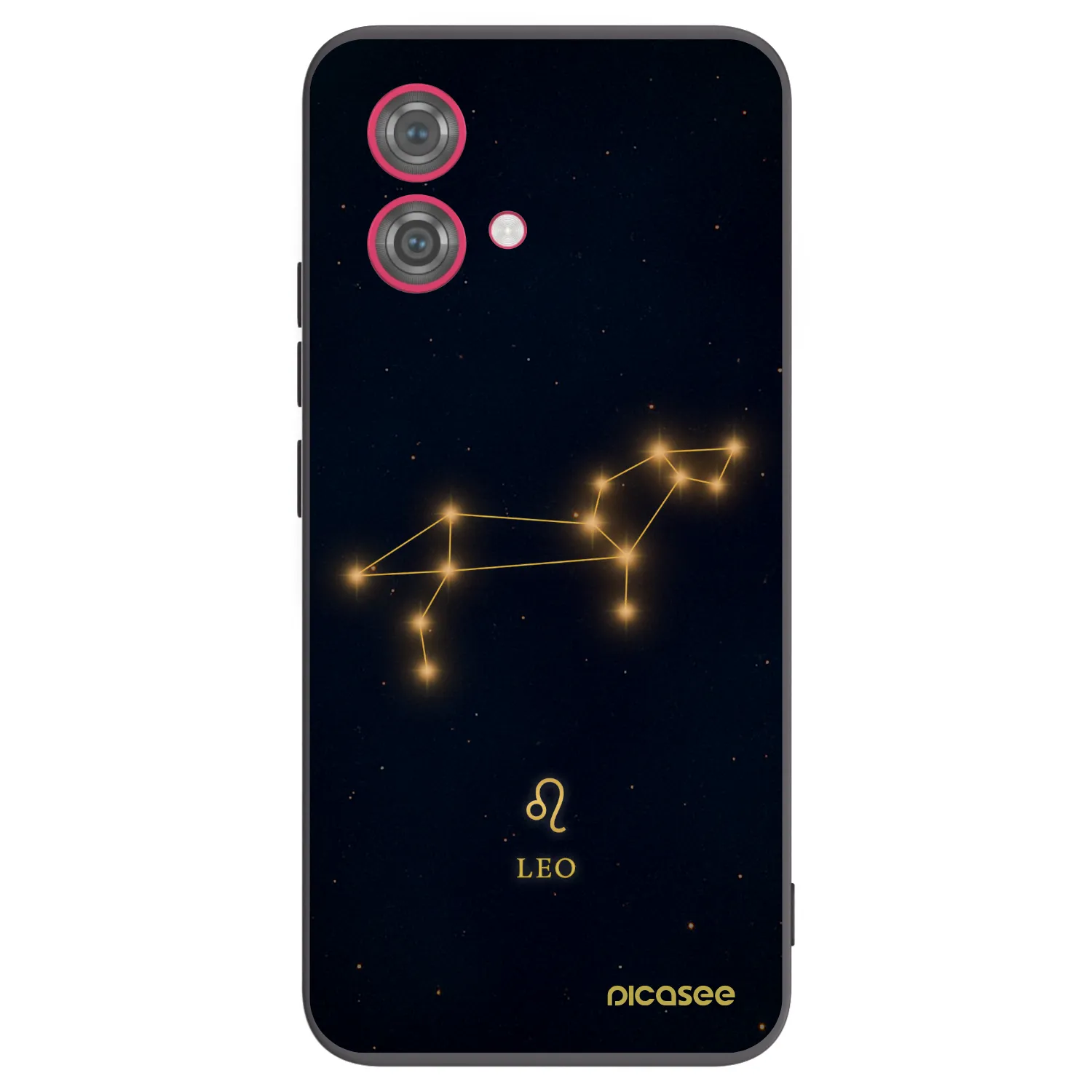 Picasee Μαύρη θήκη σιλικόνης για Motorola Moto G84 5G - LEO