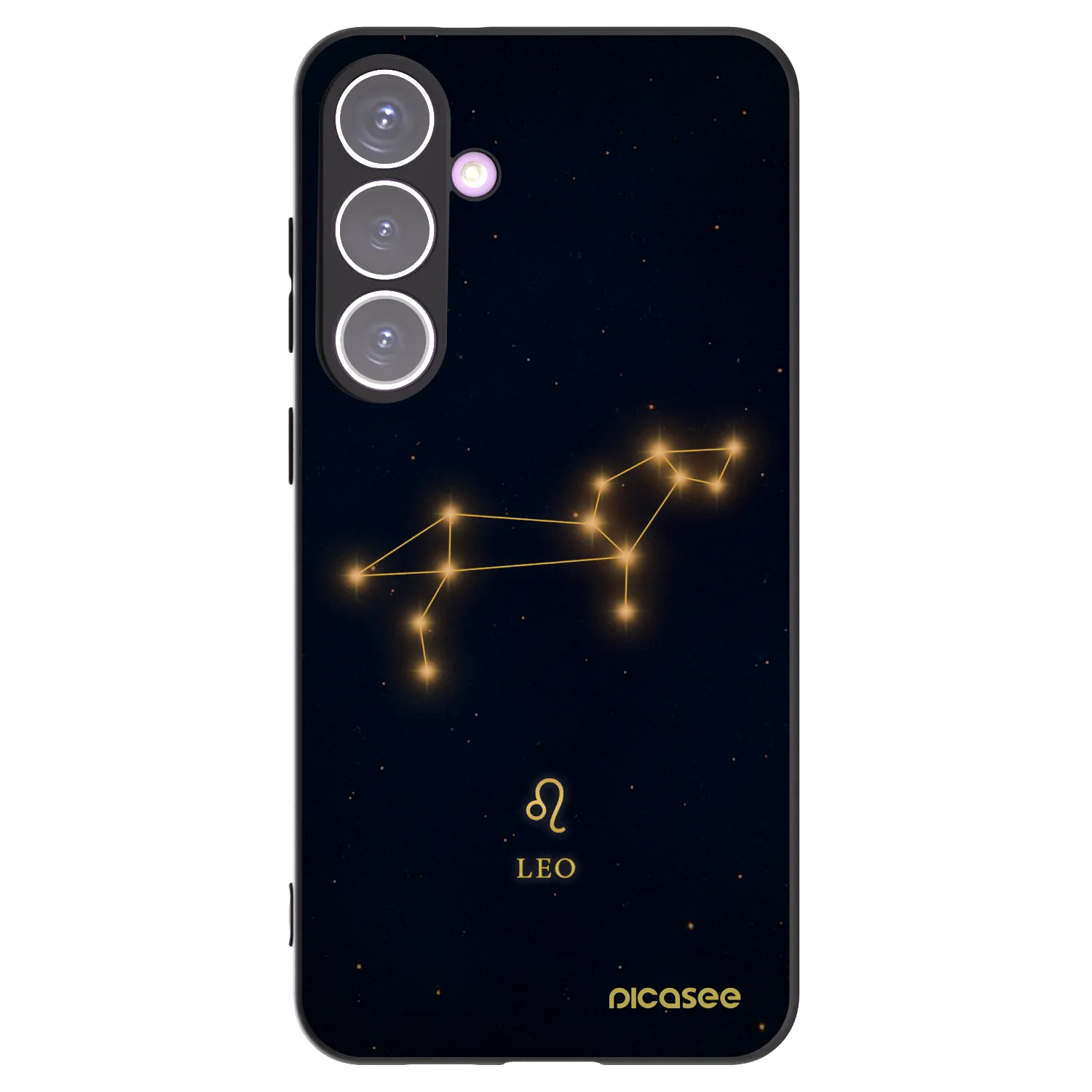 Picasee Μαύρη θήκη σιλικόνης για Samsung Galaxy S24+ S926B 5G - LEO