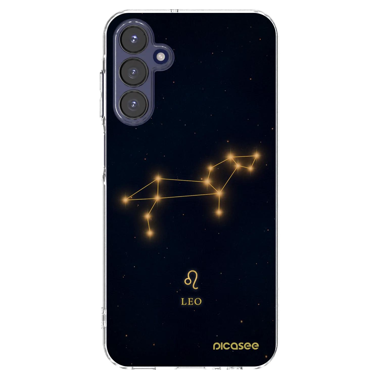 Picasee διαφανής θήκη σιλικόνης Samsung Galaxy A15 A155F 4G - LEO