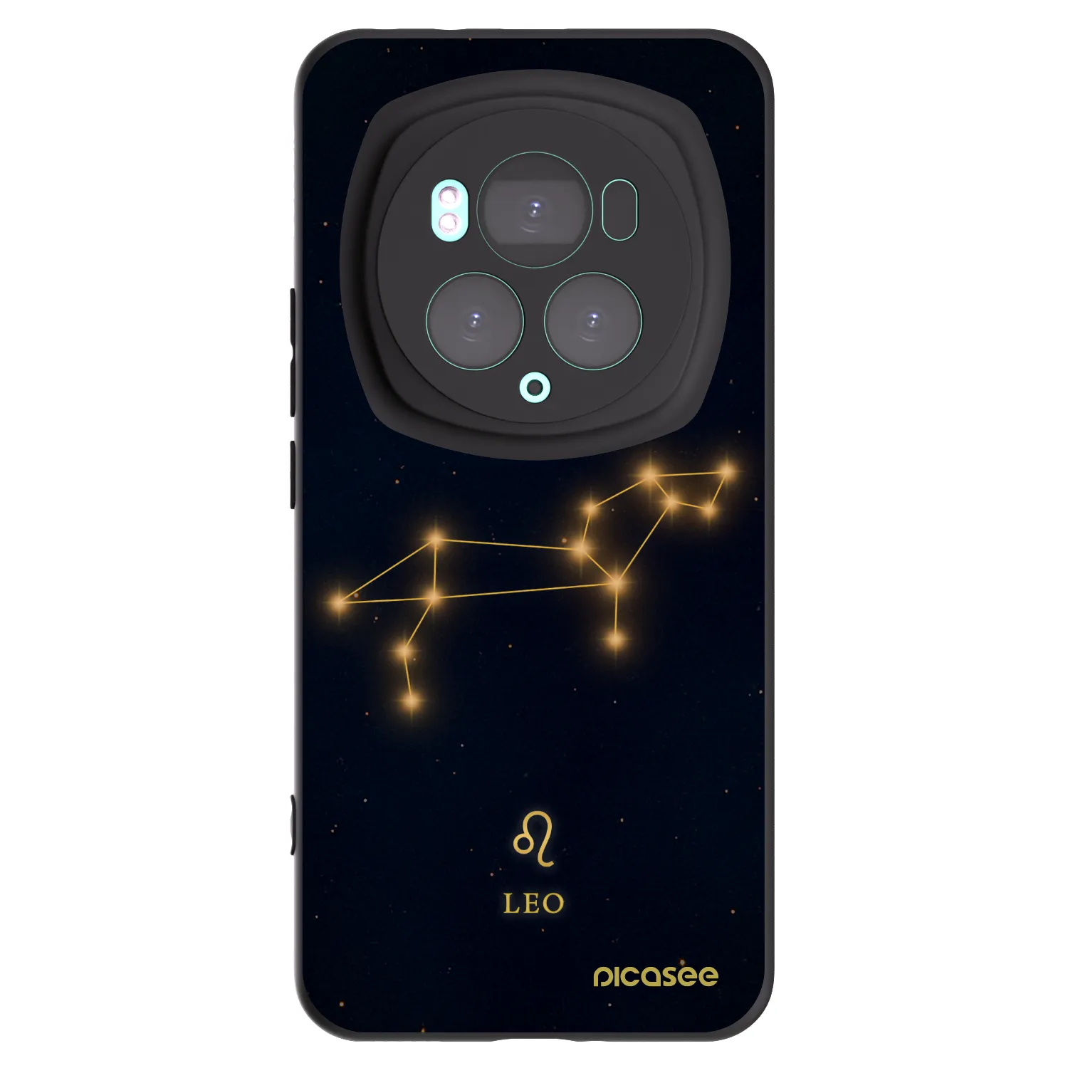Picasee Μαύρη θήκη σιλικόνης για Honor Magic6 Pro - LEO