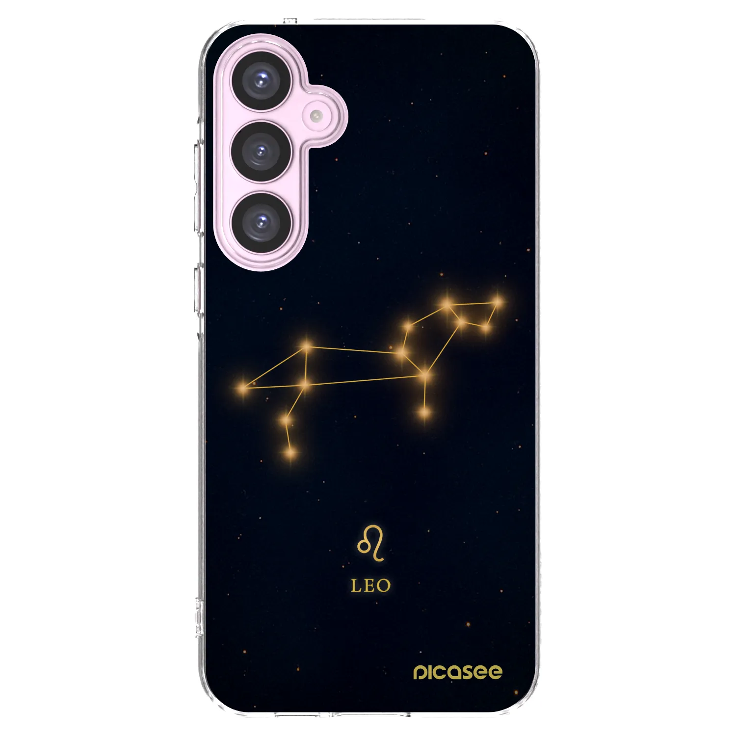 Picasee διαφανής θήκη σιλικόνης Samsung Galaxy A55 5G A556B - LEO