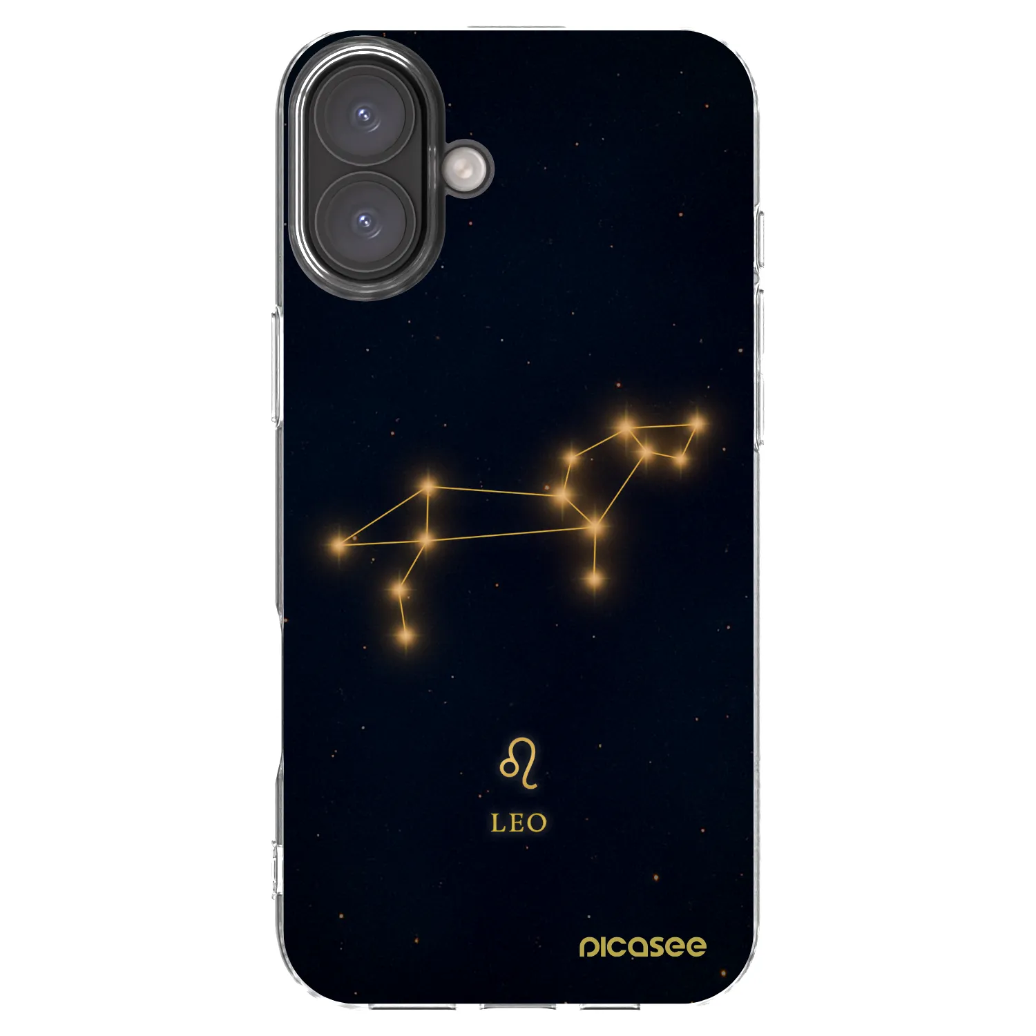 Picasee διαφανής θήκη σιλικόνης Apple iPhone 16 Plus - LEO