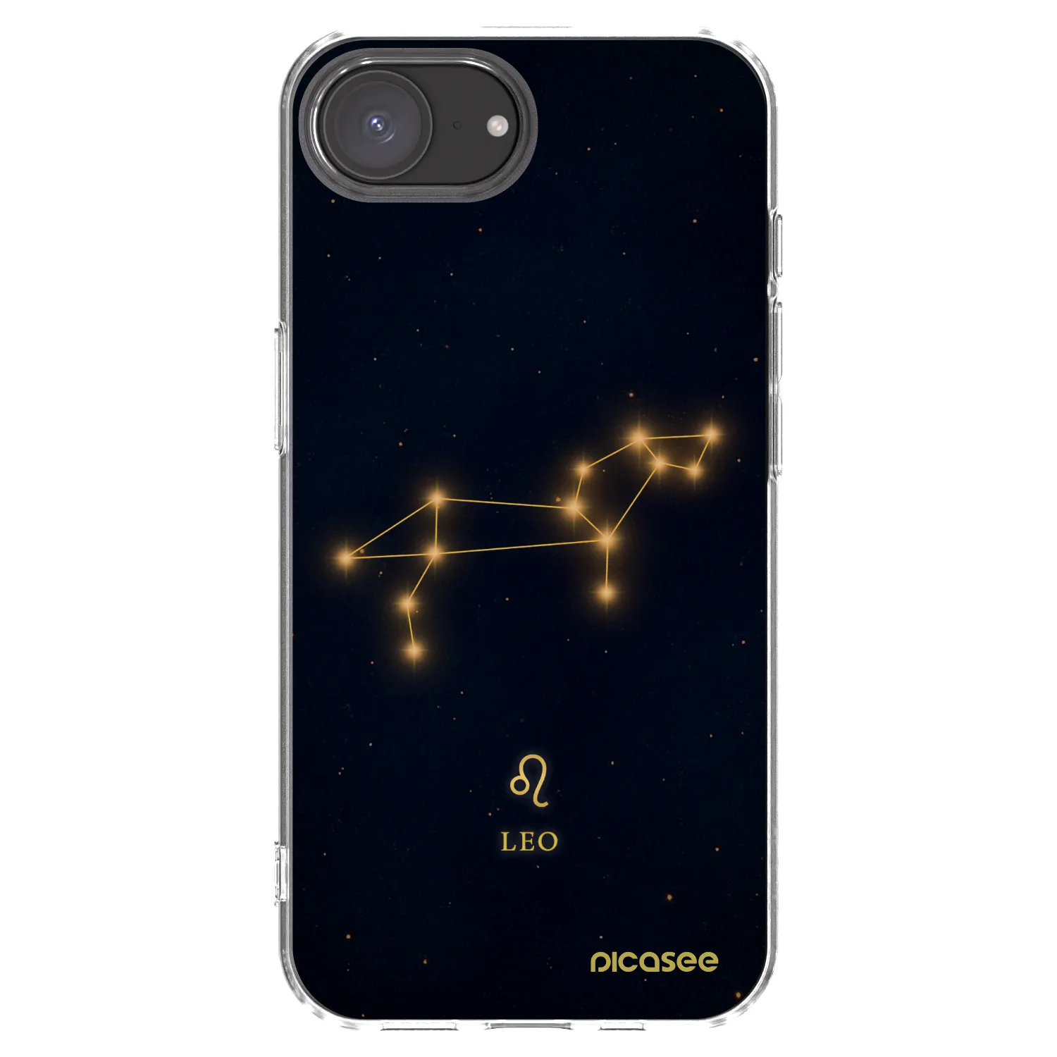 Picasee διαφανής θήκη σιλικόνης Apple iPhone 16e - LEO