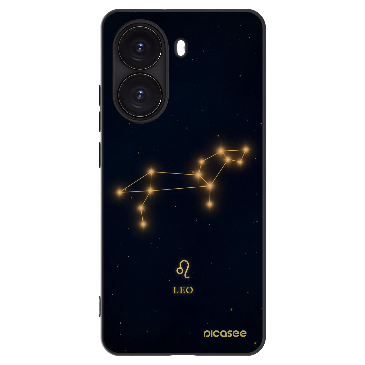 Picasee Μαύρη θήκη σιλικόνης για Xiaomi Poco X7 Pro 5G - LEO