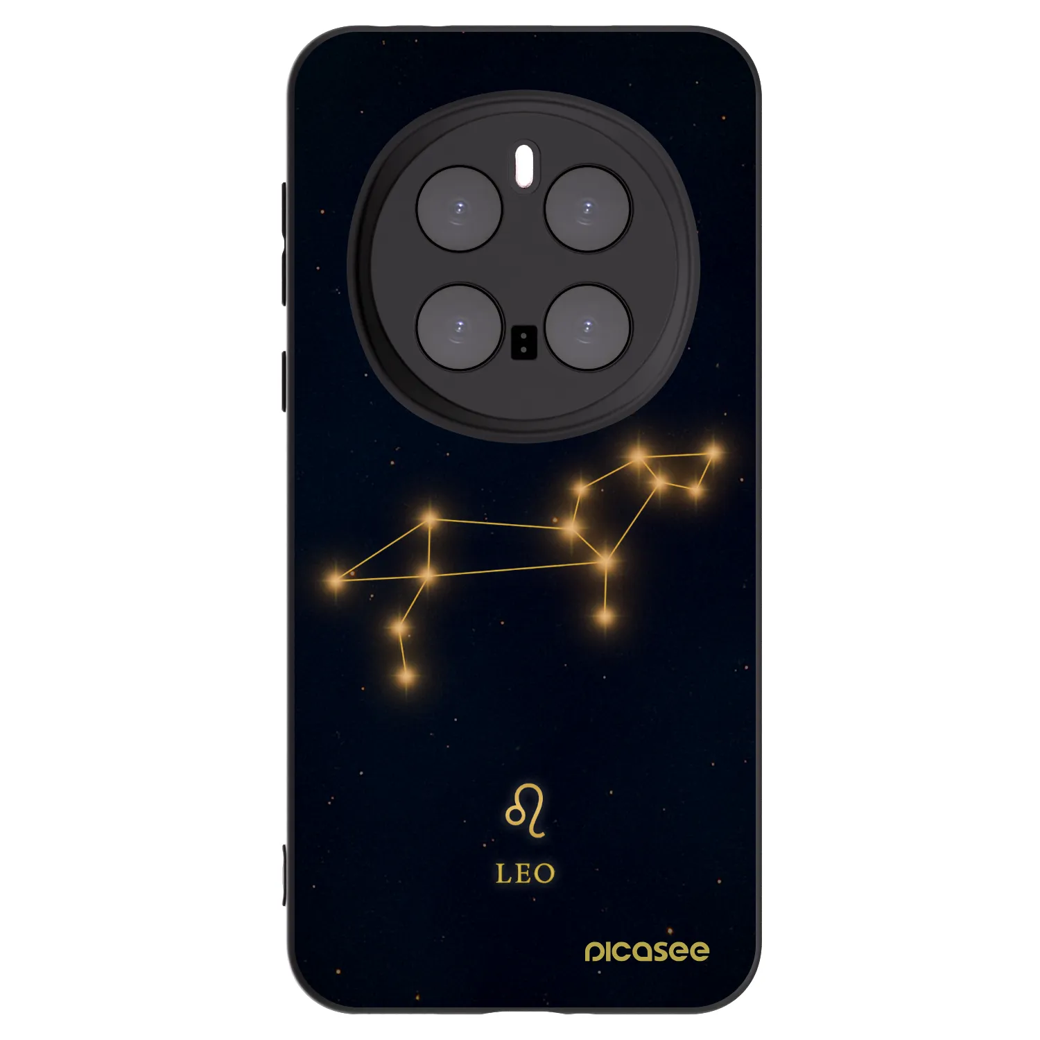 Picasee Μαύρη θήκη σιλικόνης για Honor Magic7 Pro 5G - LEO