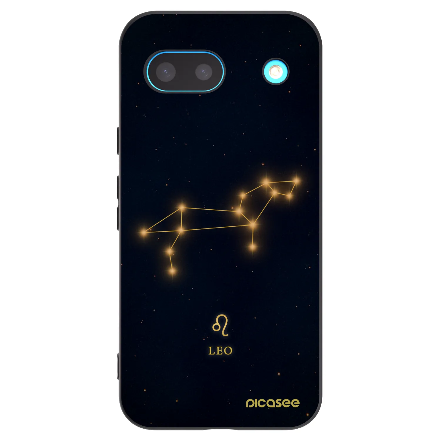 Picasee Μαύρη θήκη σιλικόνης για Google Pixel 8 - LEO