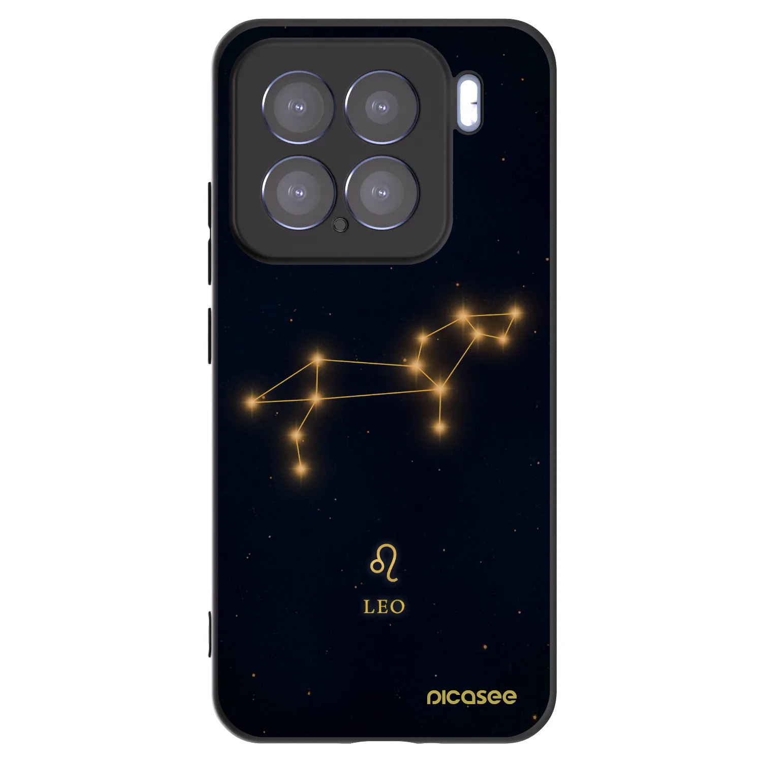 Picasee Μαύρη θήκη σιλικόνης για Xiaomi 15 - LEO