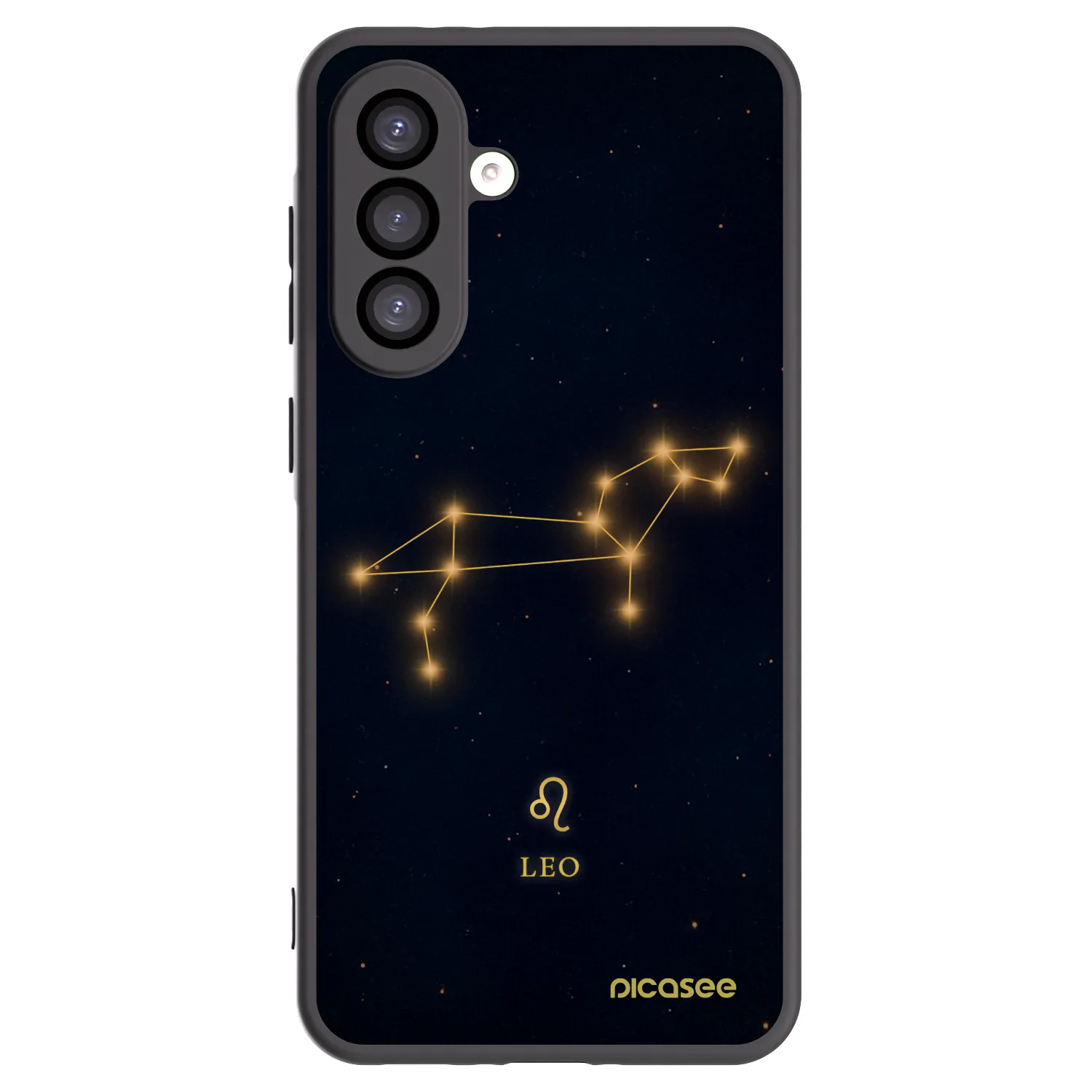 Picasee Μαύρη θήκη σιλικόνης για Samsung Galaxy A26 5G A266B - LEO