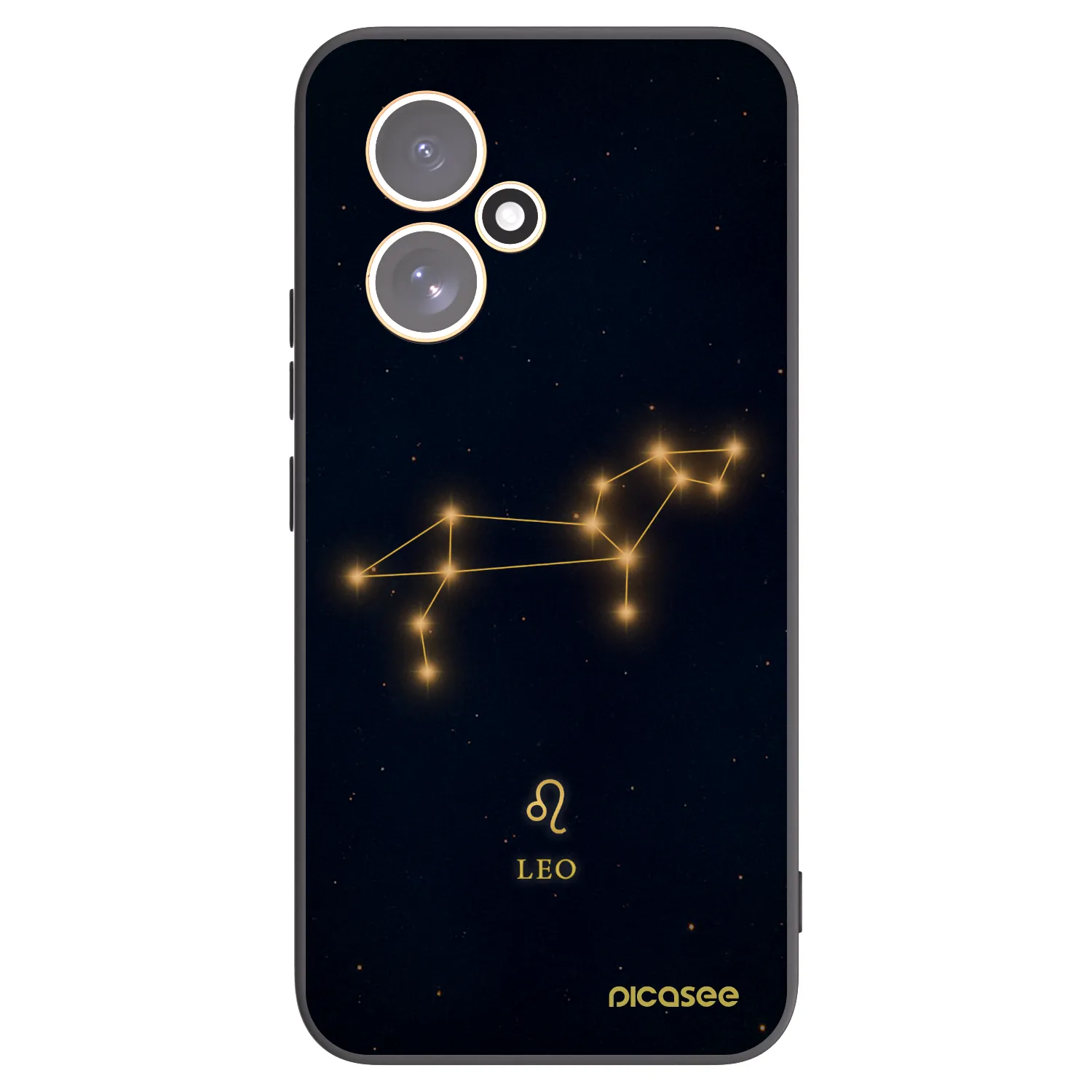 Picasee Μαύρη θήκη σιλικόνης για Honor 400 5G - LEO