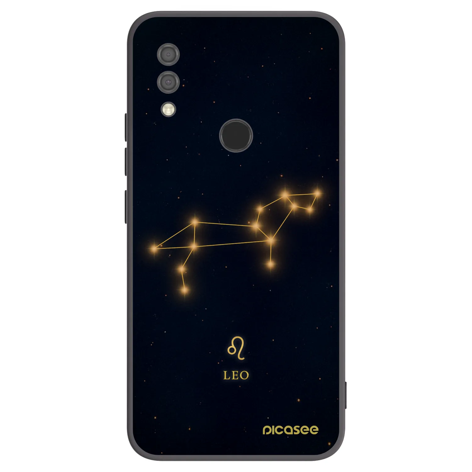 Picasee Μαύρη θήκη σιλικόνης για Xiaomi Redmi 7 - LEO