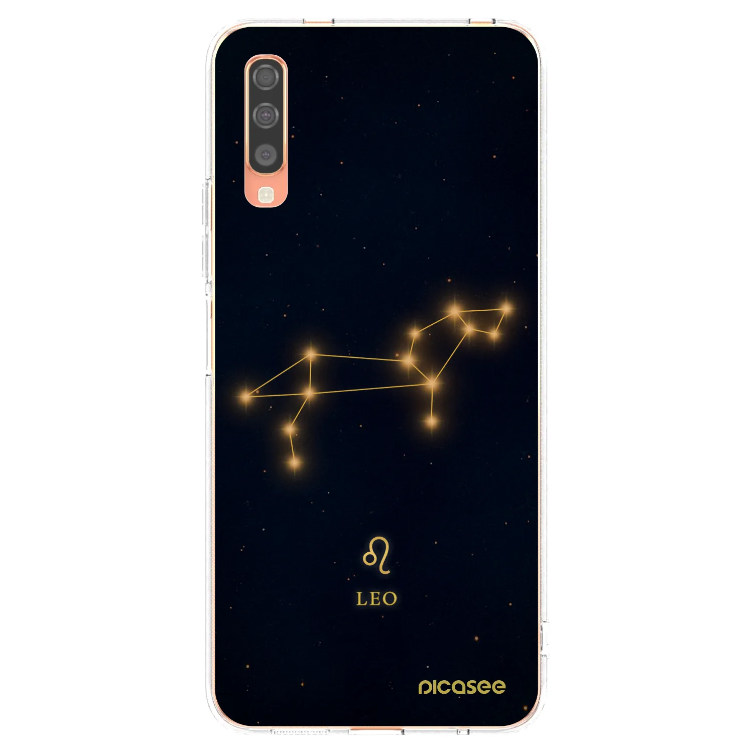 Picasee διαφανής θήκη σιλικόνης Samsung Galaxy A70 A705F - LEO