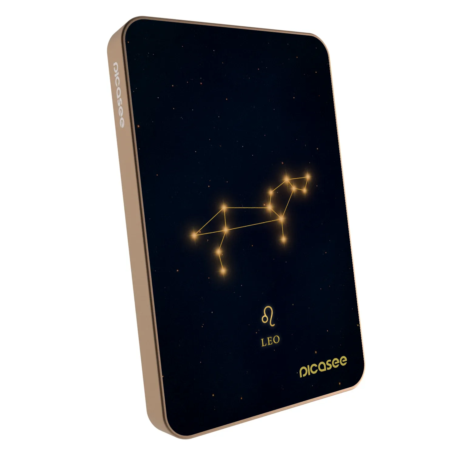 Picasee Powerbank με MagSafe 5 000 mAh Χρυσαφένιος - LEO