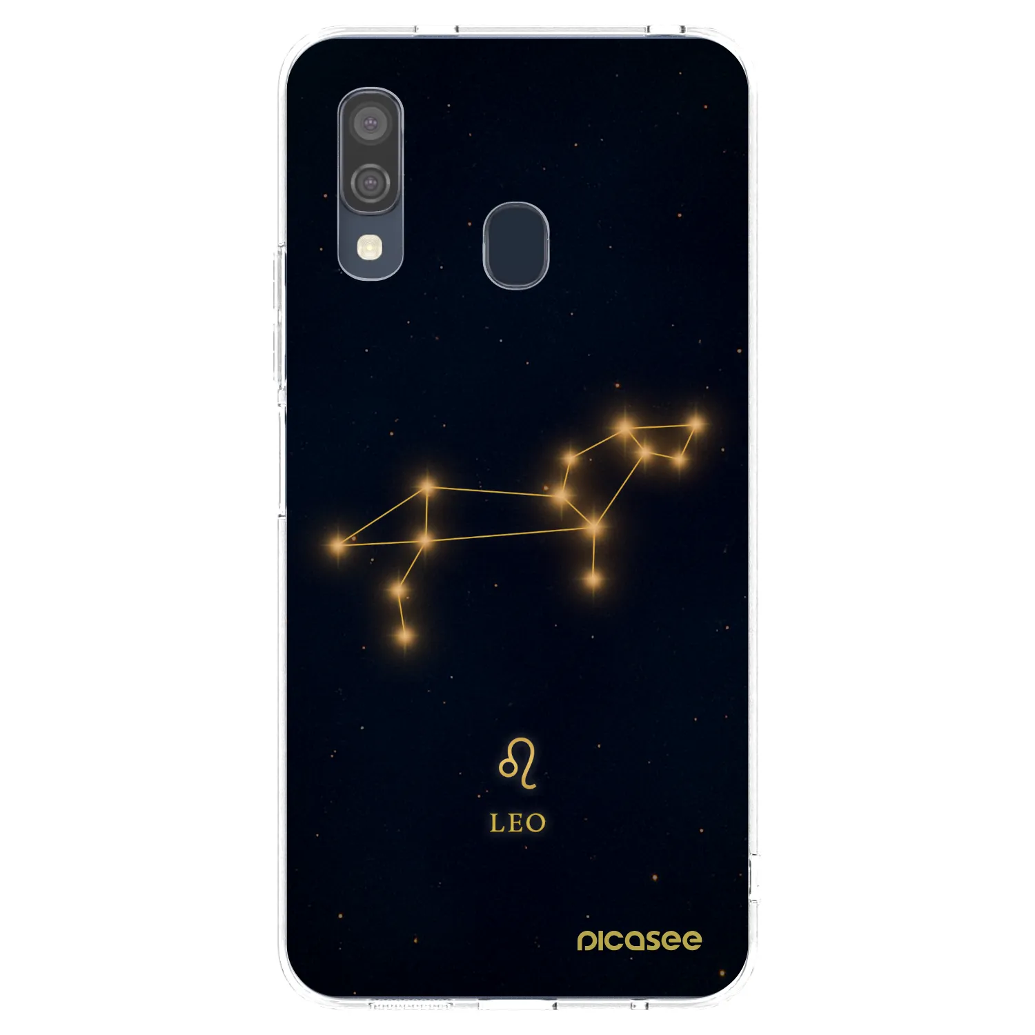 Picasee διαφανής θήκη σιλικόνης Samsung Galaxy A40 A405F - LEO