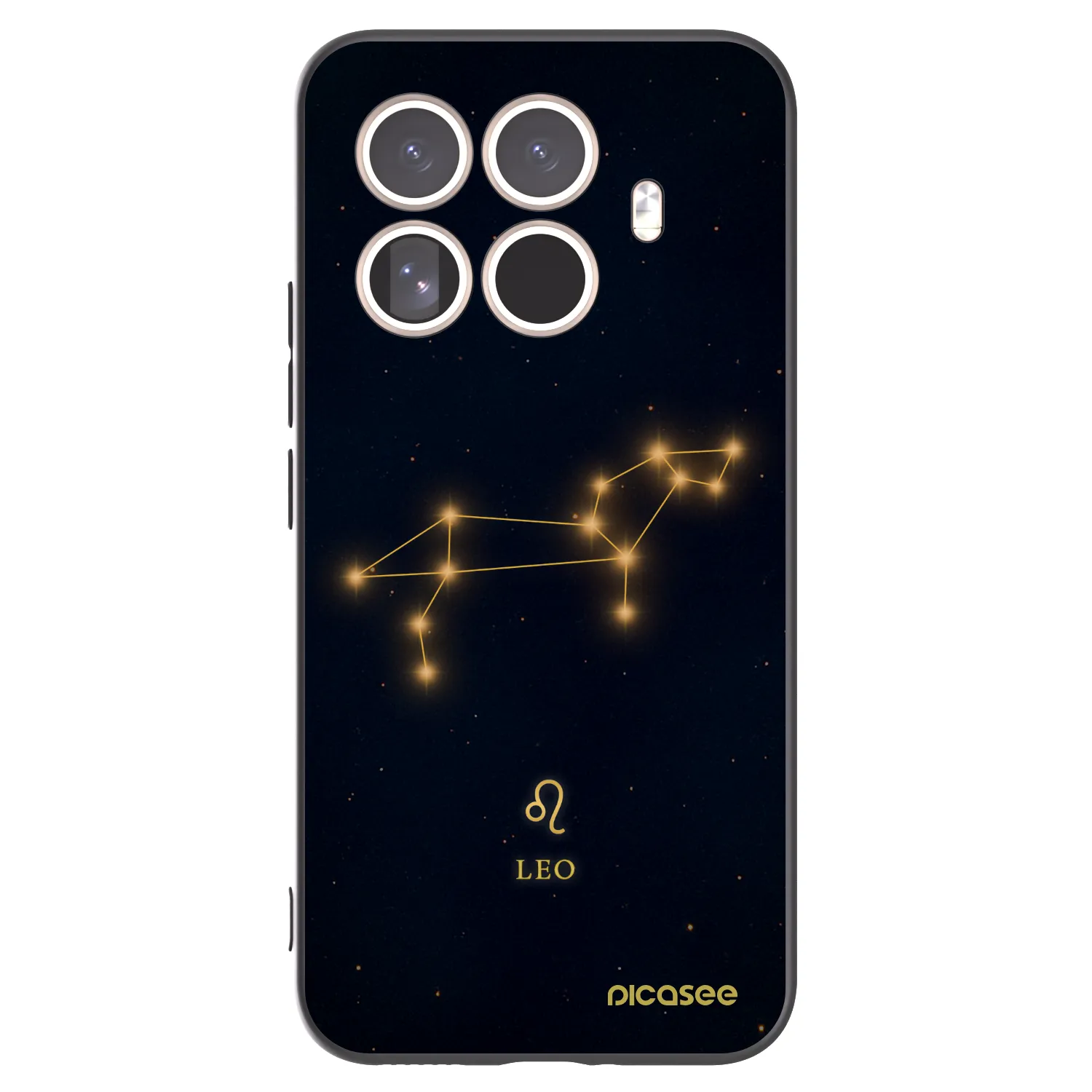 Picasee Μαύρη θήκη σιλικόνης για Xiaomi 15T Pro - LEO