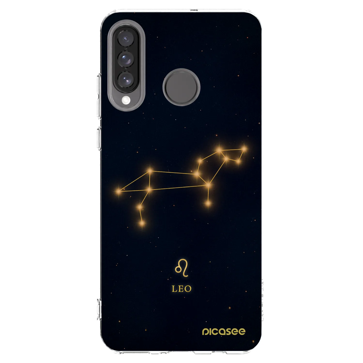 Picasee διαφανής θήκη σιλικόνης Huawei P30 Lite - LEO