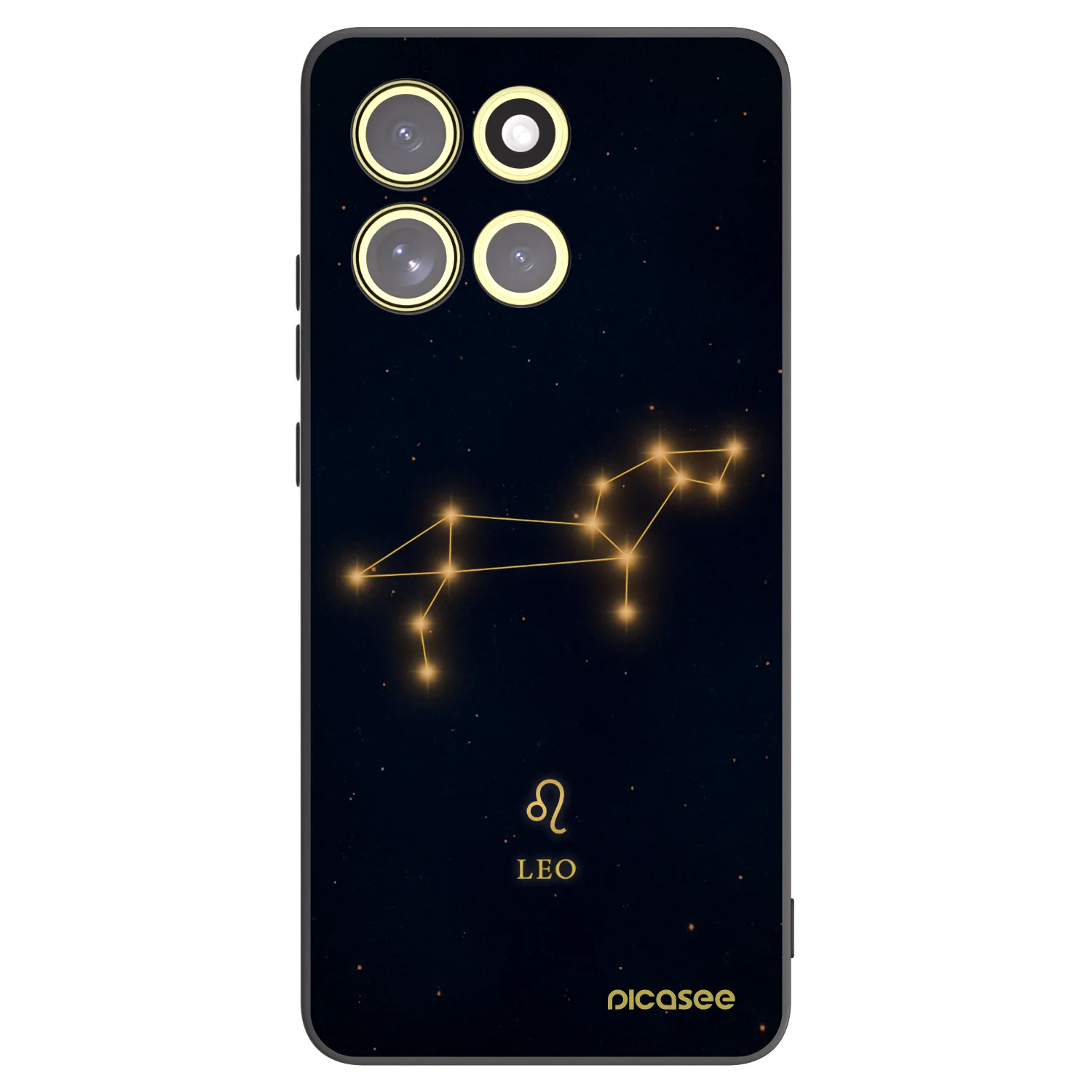 Picasee Μαύρη θήκη σιλικόνης για Motorola Moto G86 Power 5G - LEO