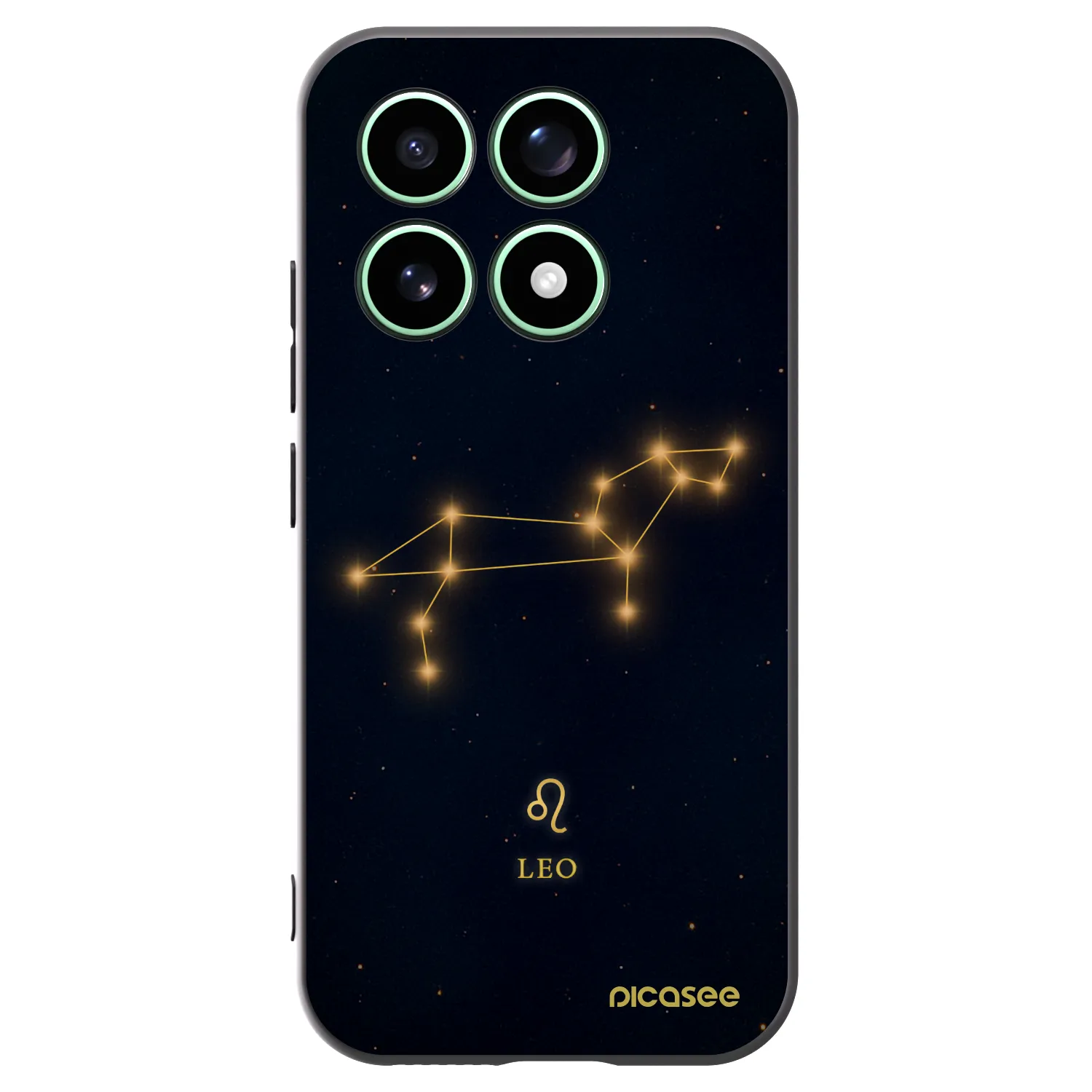 Picasee Μαύρη θήκη σιλικόνης για Xiaomi 17 - LEO