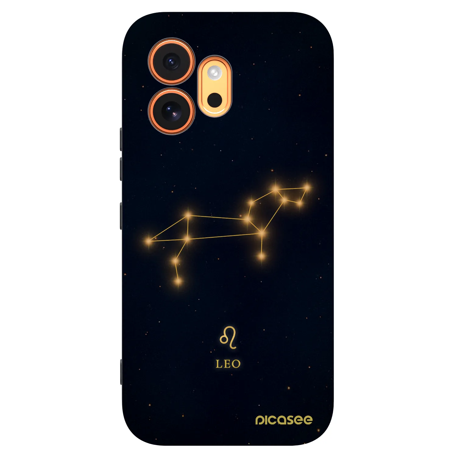 Picasee Μαύρη θήκη σιλικόνης για Honor 600 - LEO