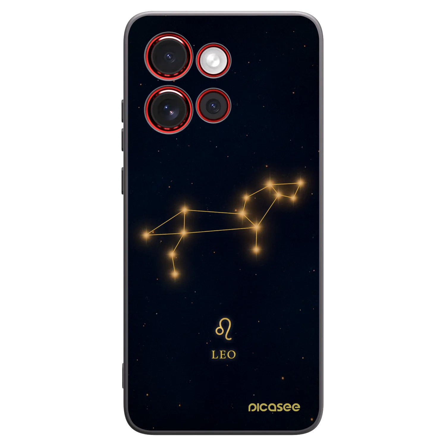 Picasee Μαύρη θήκη σιλικόνης για Motorola Edge 60 Neo 5G - LEO