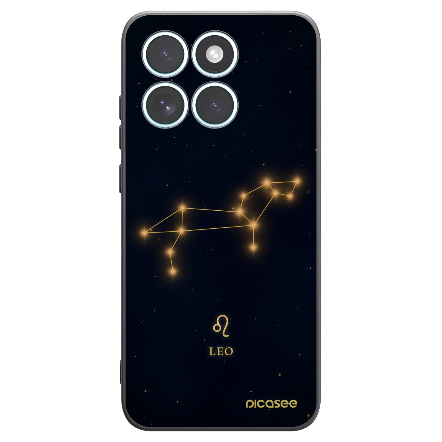 Picasee Μαύρη θήκη σιλικόνης για Motorola Edge 70 Fusion - LEO