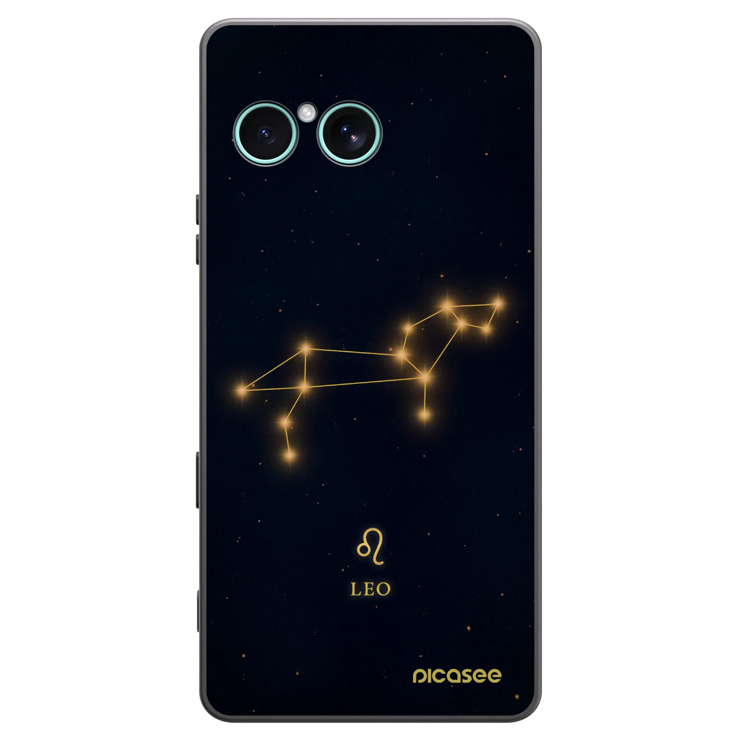 Picasee Μαύρη θήκη σιλικόνης για Sony Xperia 10 VII - LEO