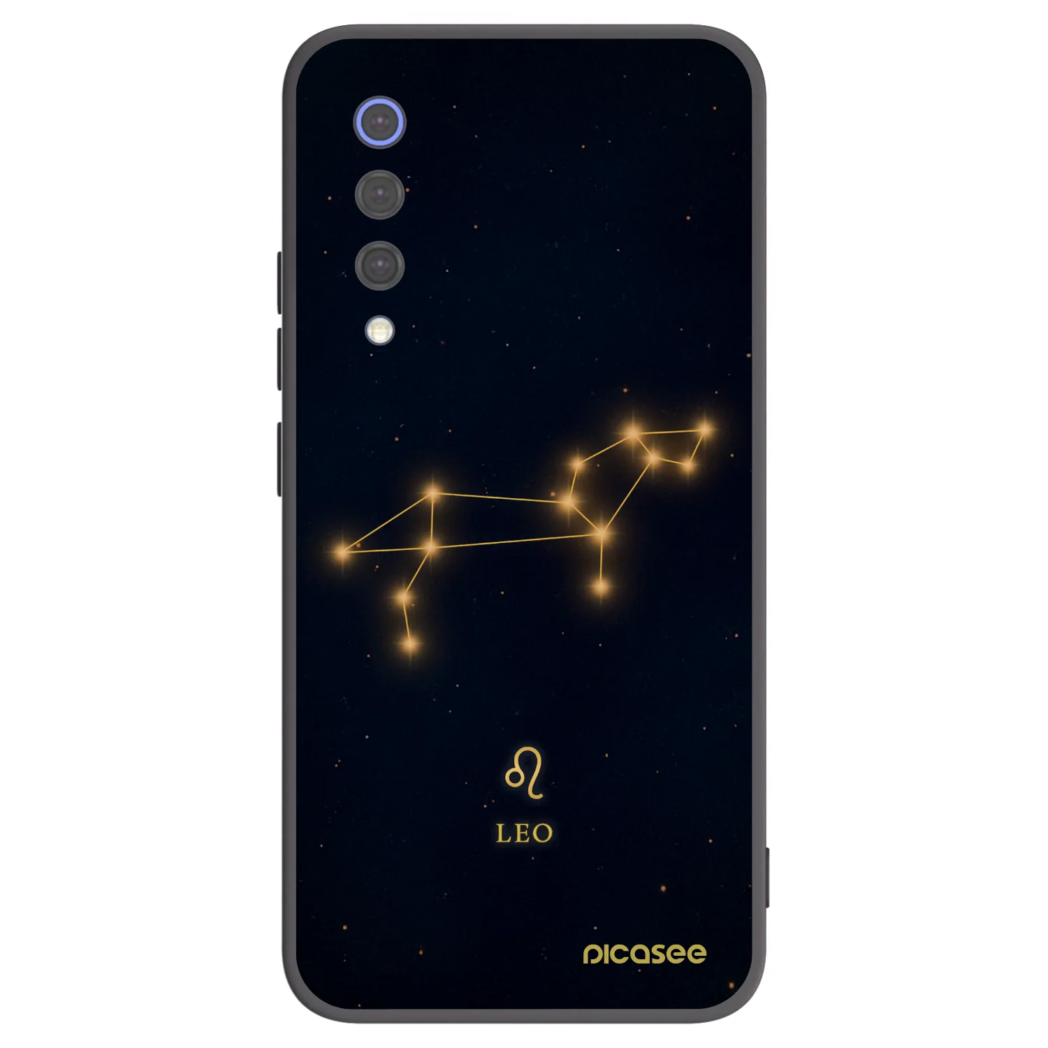 Picasee Μαύρη θήκη σιλικόνης για Xiaomi Mi 9 SE - LEO
