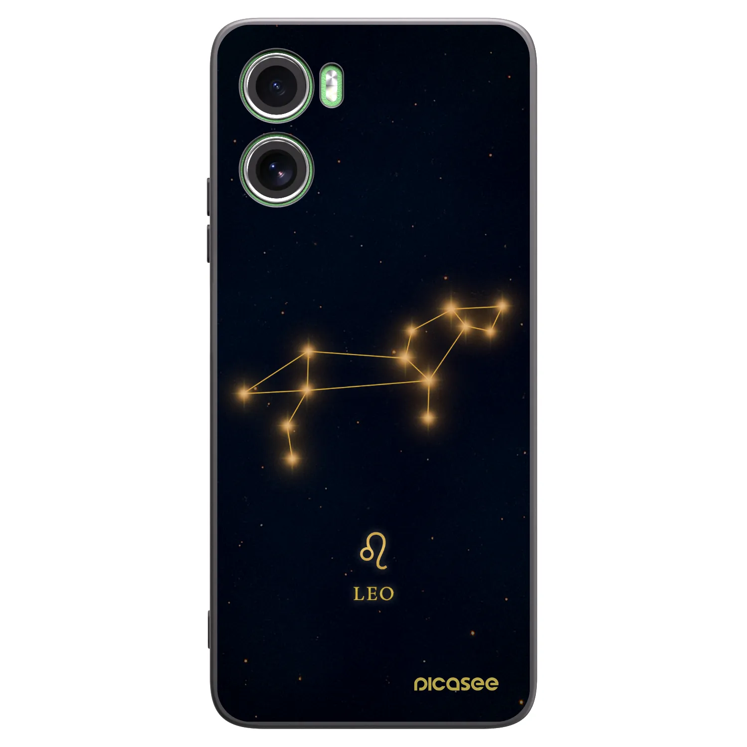 Picasee Μαύρη θήκη σιλικόνης για Motorola Moto G06 - LEO