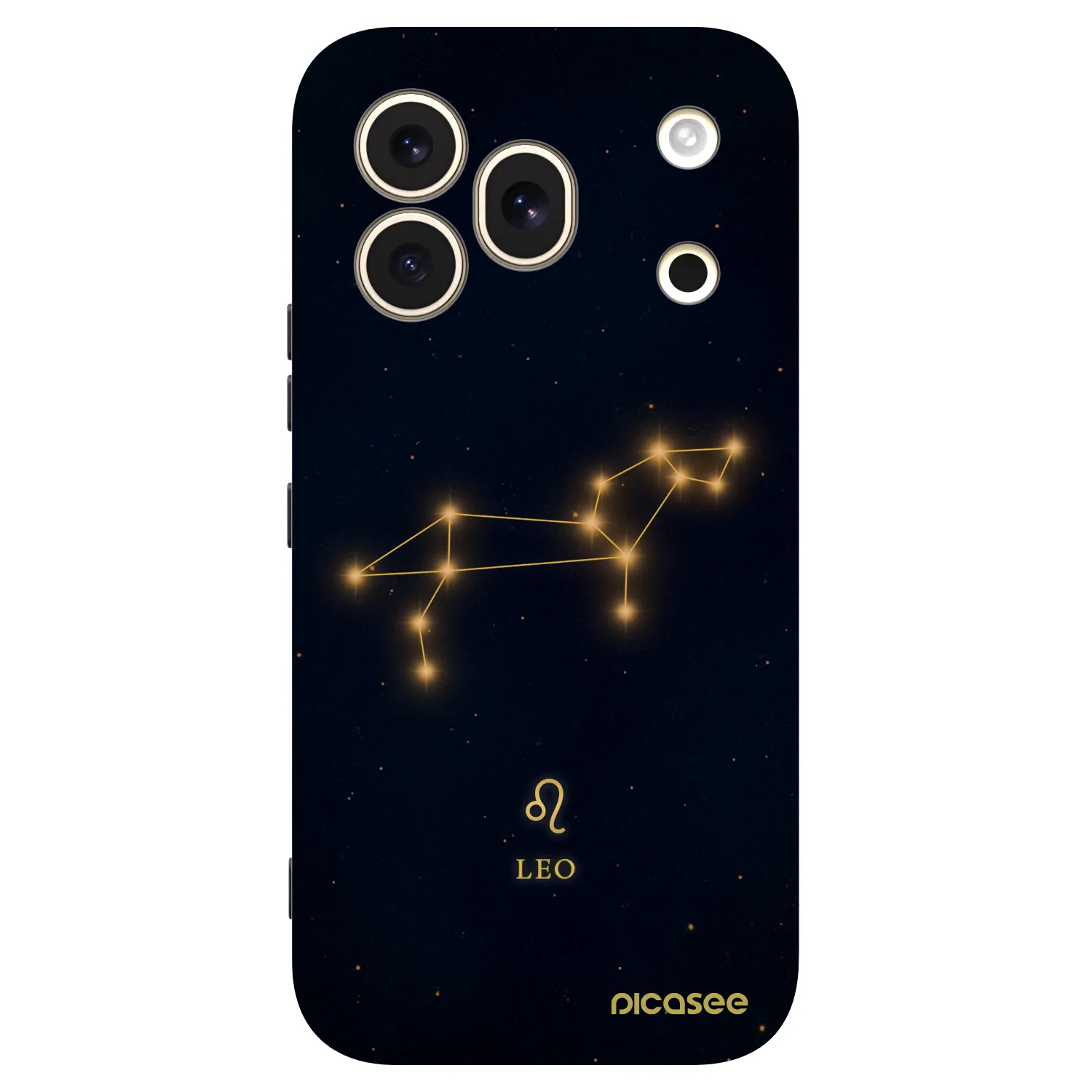 Picasee Μαύρη θήκη σιλικόνης για Honor 600 Pro - LEO