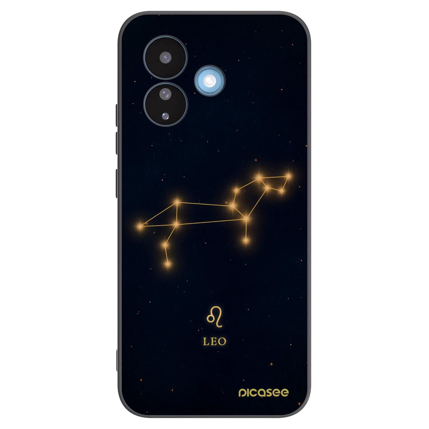 Picasee Μαύρη θήκη σιλικόνης για Xiaomi Redmi Note 17 Pro 5G - LEO