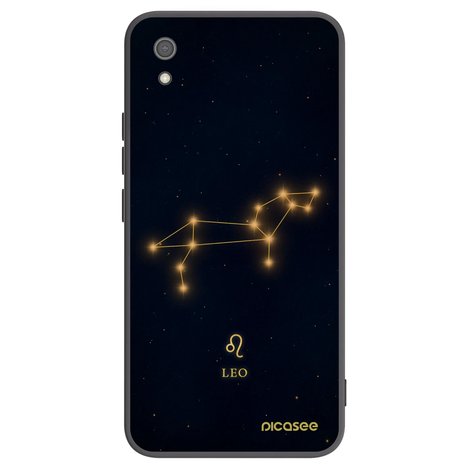 Picasee Μαύρη θήκη σιλικόνης για Xiaomi Redmi 7A - LEO