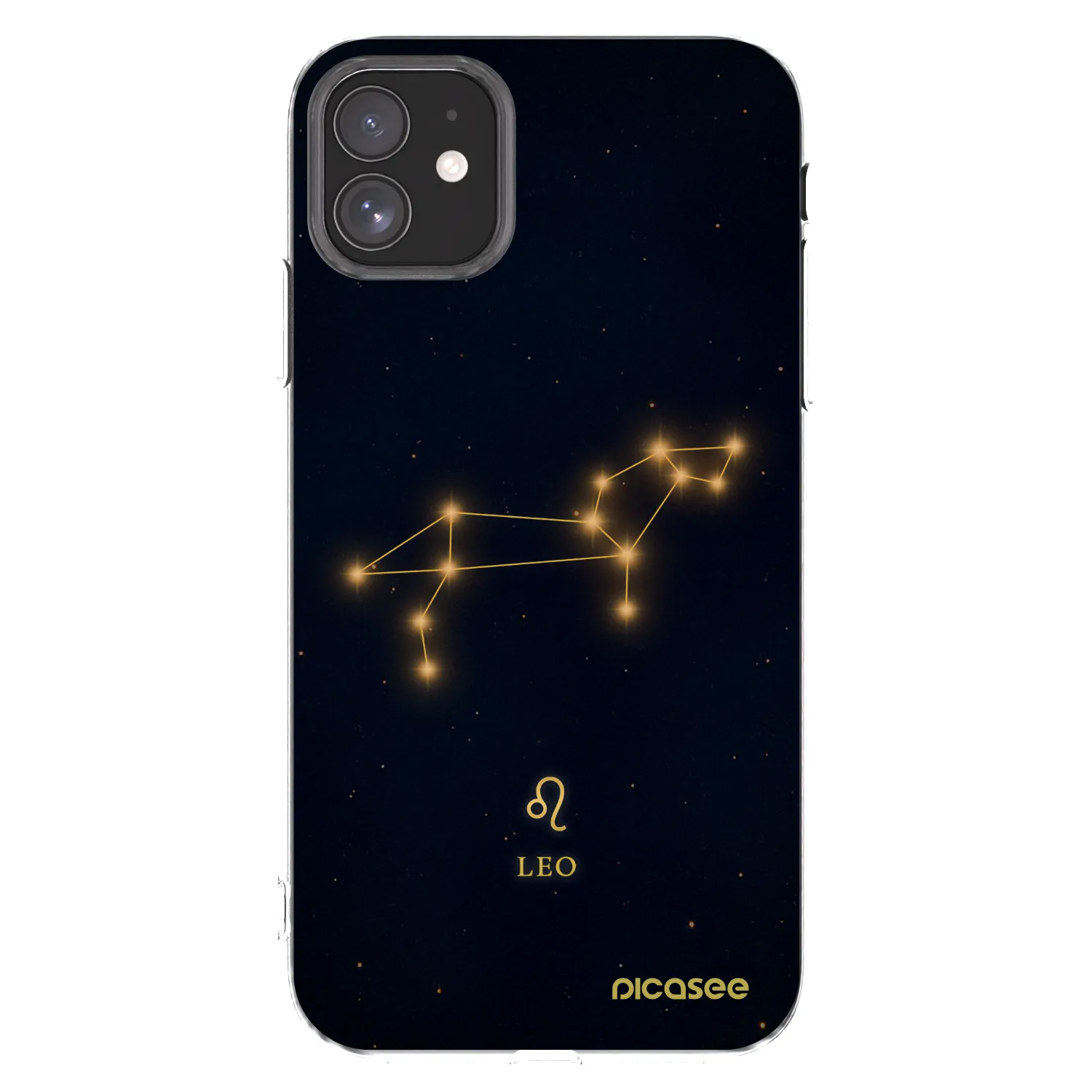 Picasee διαφανής θήκη σιλικόνης Apple iPhone 11 - LEO