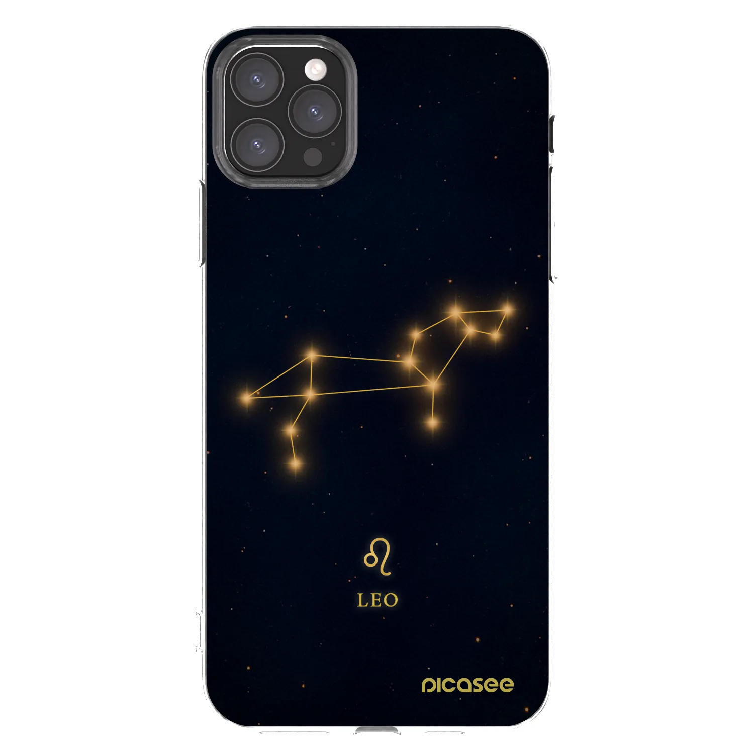 Picasee διαφανής θήκη σιλικόνης Apple iPhone 11 Pro Max - LEO