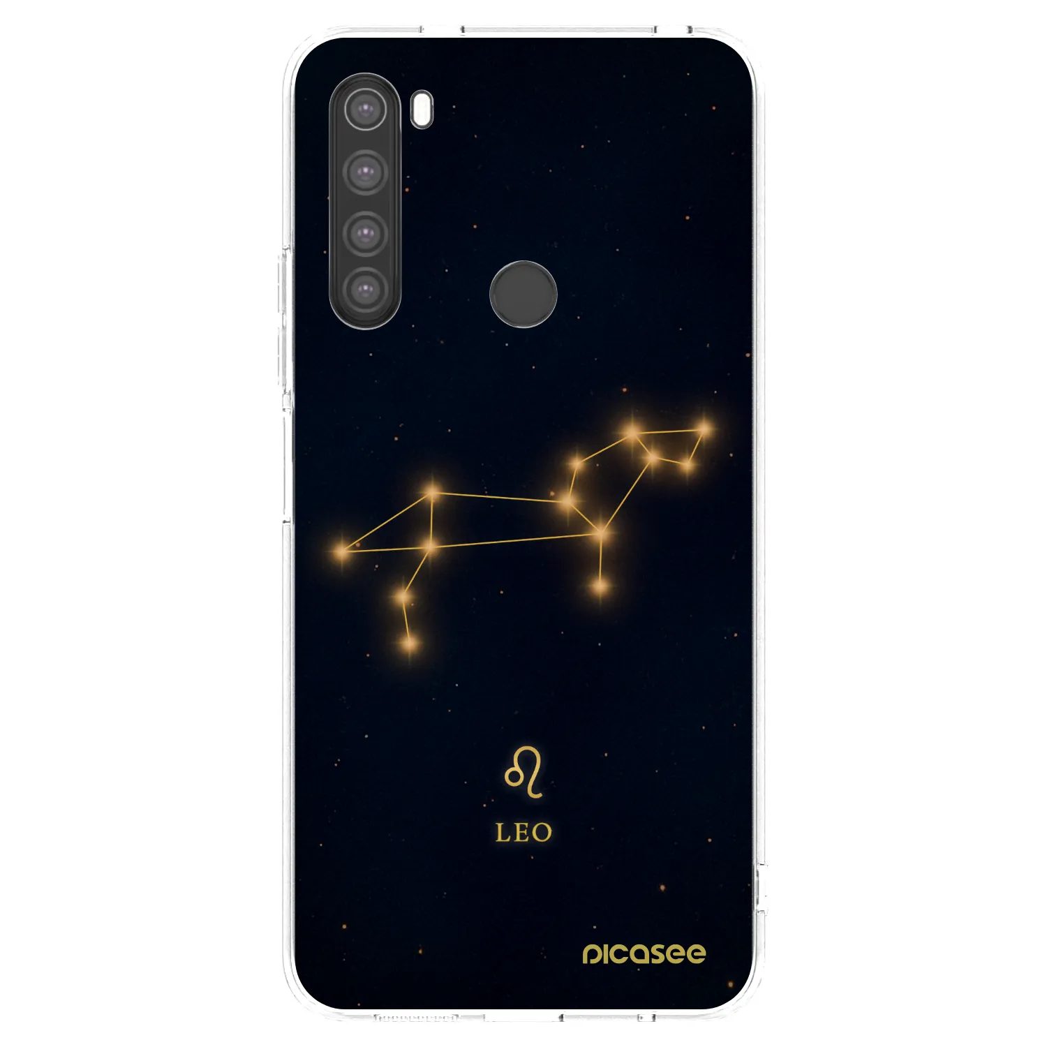 Picasee διαφανής θήκη σιλικόνης Xiaomi Redmi Note 8 - LEO