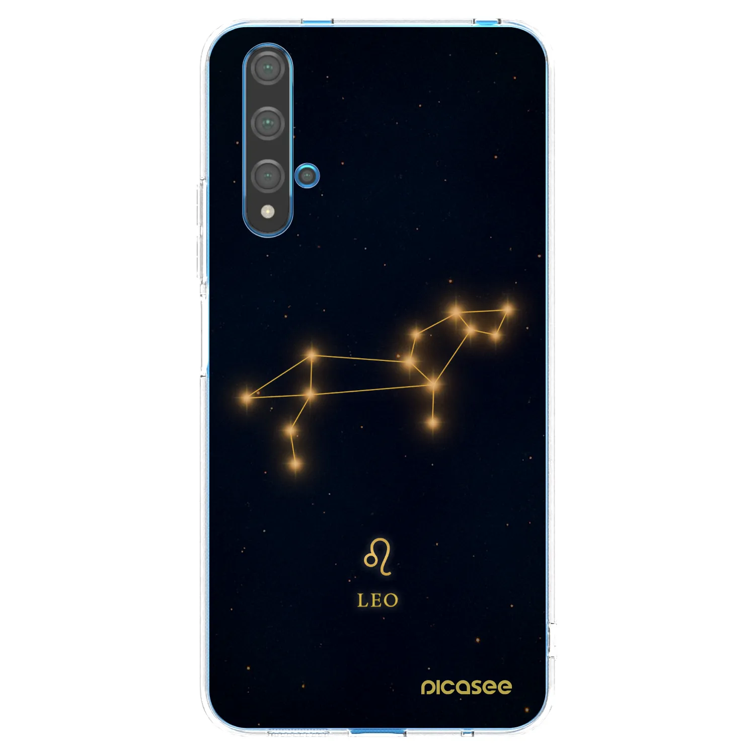 Picasee διαφανής θήκη σιλικόνης Huawei Nova 5T - LEO