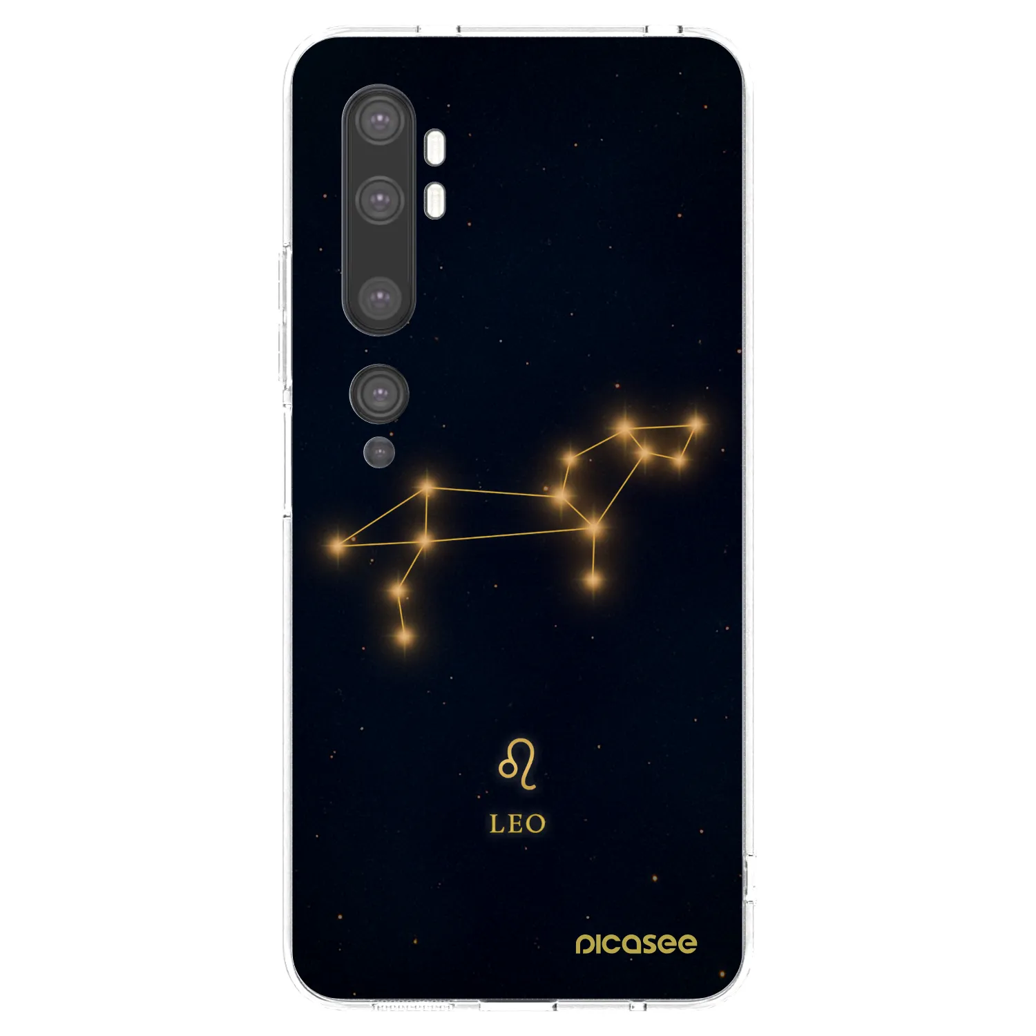 Picasee διαφανής θήκη σιλικόνης Xiaomi Mi Note 10 (Pro) - LEO