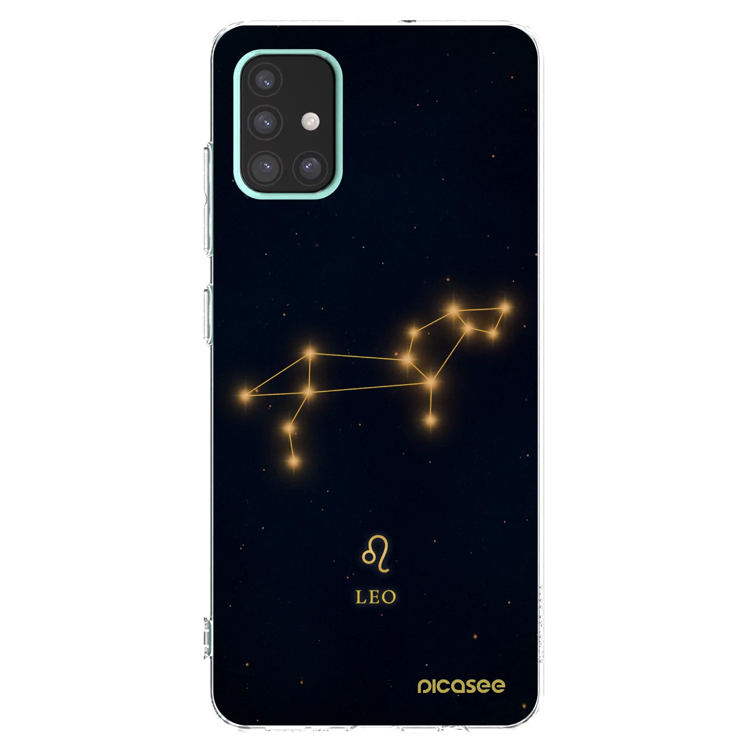 Picasee διαφανής θήκη σιλικόνης Samsung Galaxy A51 A515F - LEO