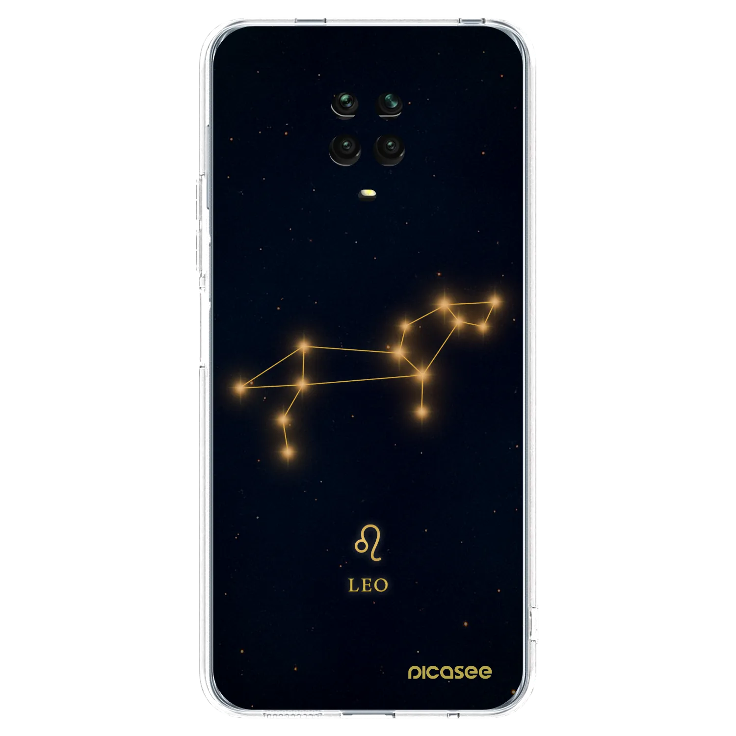 Picasee διαφανής θήκη σιλικόνης Xiaomi Redmi Note 9 Pro - LEO